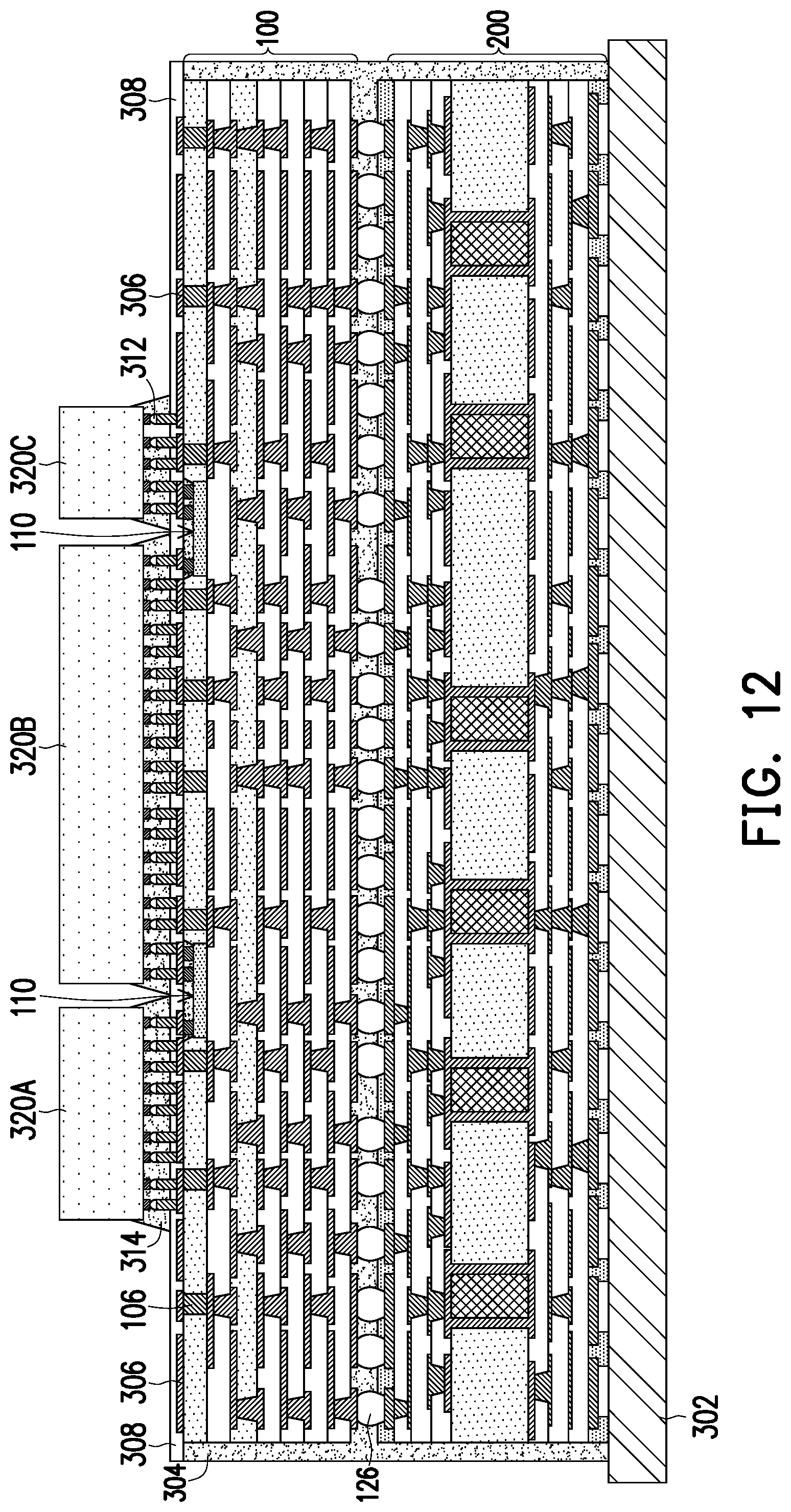 Patent US12100672 Figure 10 – Semiconductor device and method of manufacture