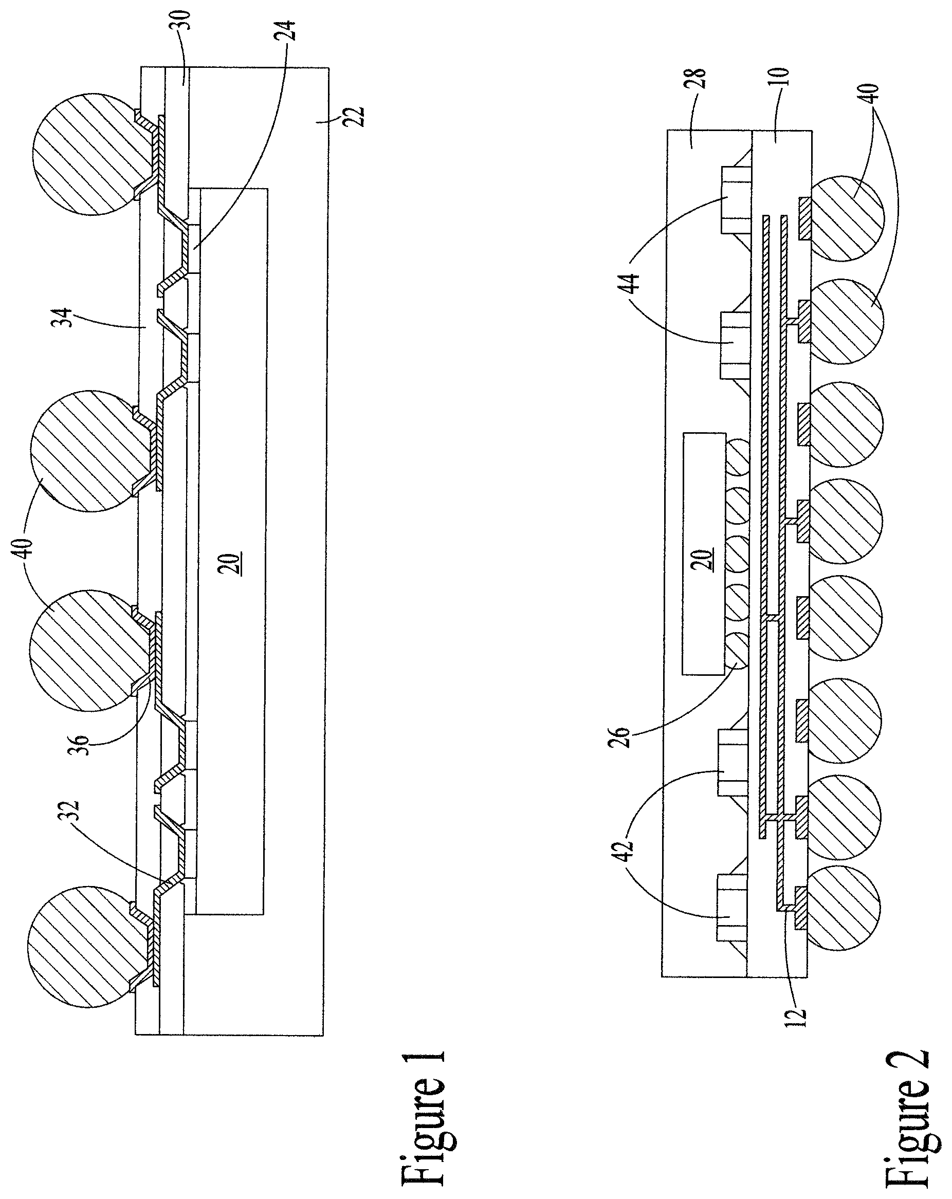 Patent US12100674 Figure 1 – Embedded resistor-capacitor film for fan out wafer level packaging
