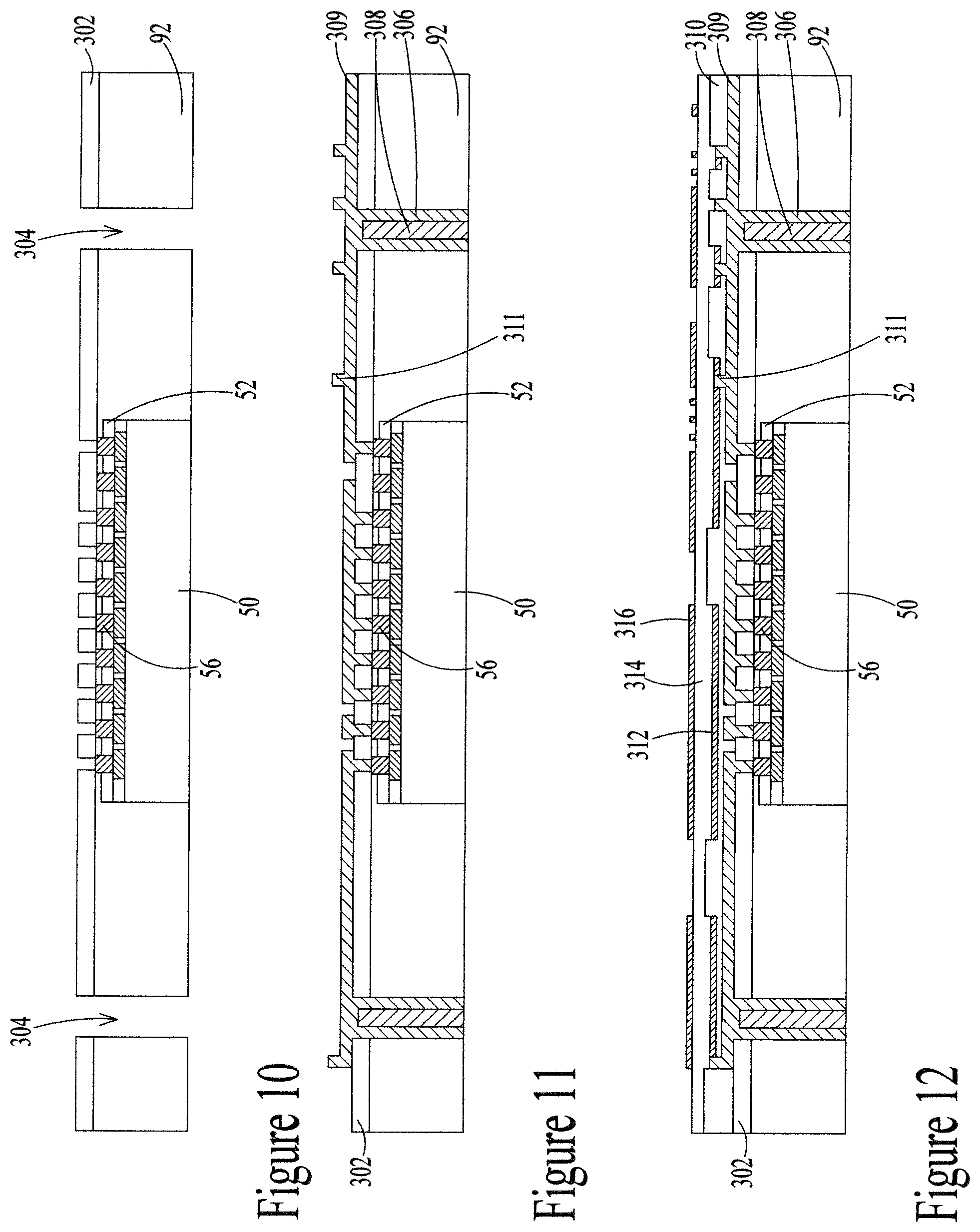 Patent US12100674 Figure 5 – Embedded resistor-capacitor film for fan out wafer level packaging