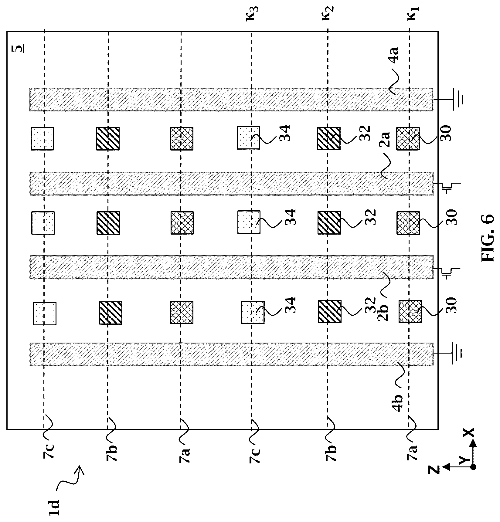 Patent US12100675 Figure 6 – Transmission line structures for three-dimensional integrated circuit and the methods thereof
