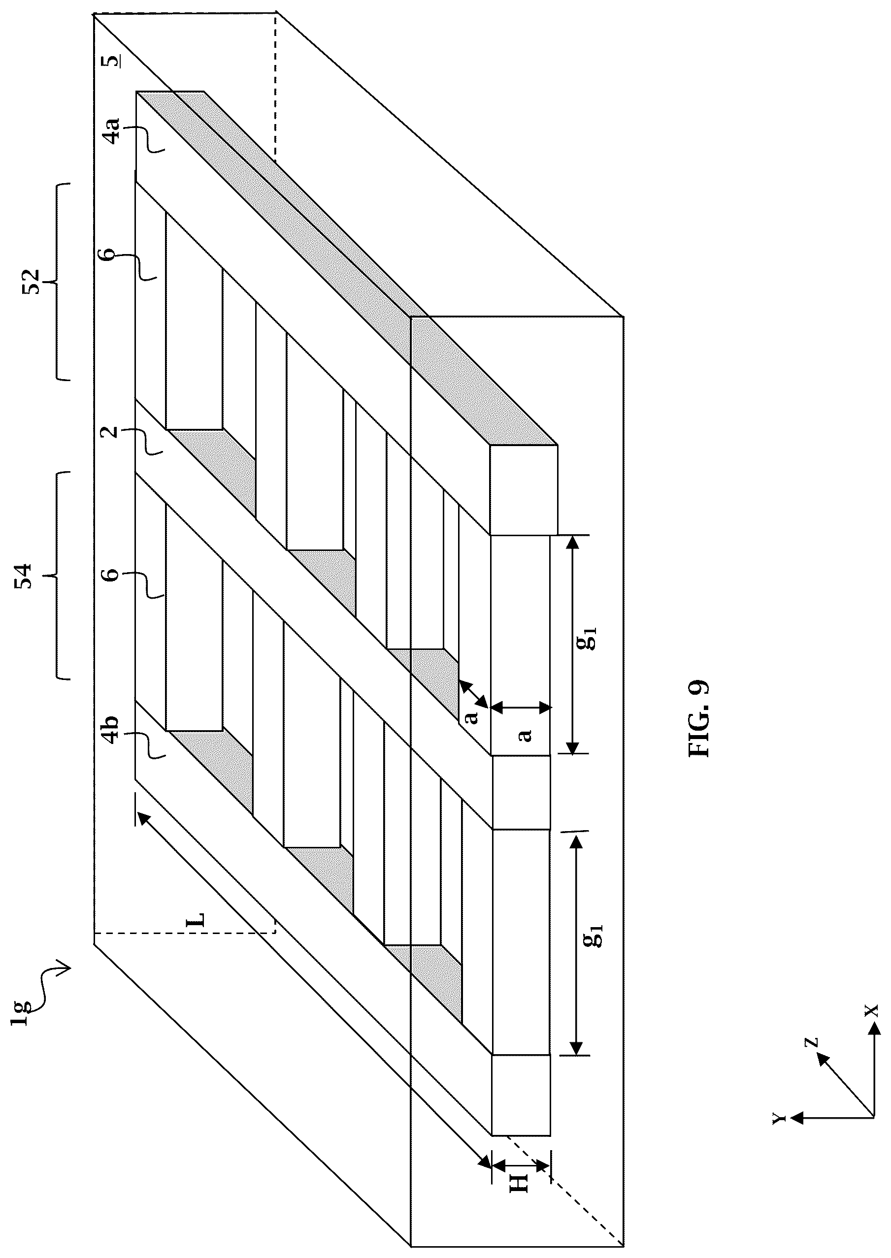 Patent US12100675 Figure 9 – Transmission line structures for three-dimensional integrated circuit and the methods thereof