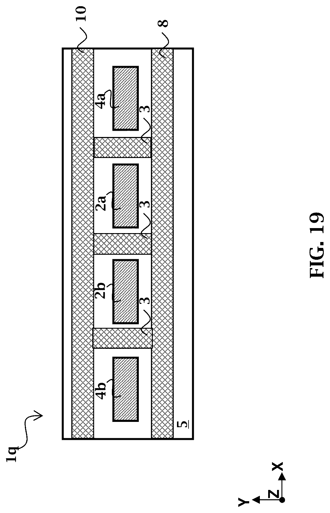 Patent US12100675 Figure 19 – Transmission line structures for three-dimensional integrated circuit and the methods thereof