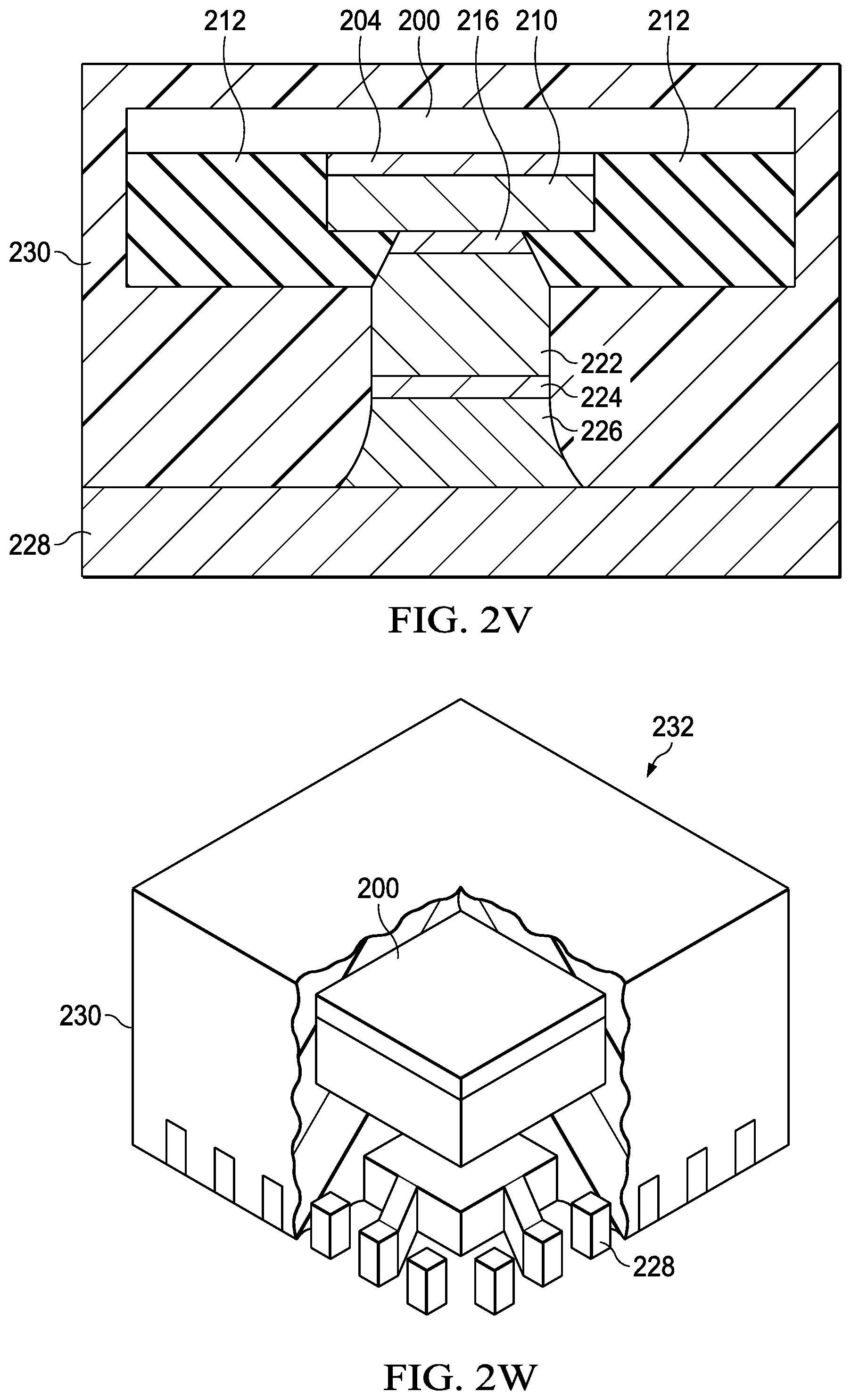 Patent US12100678 Figure 9 – Conductive members for die attach in flip chip packages