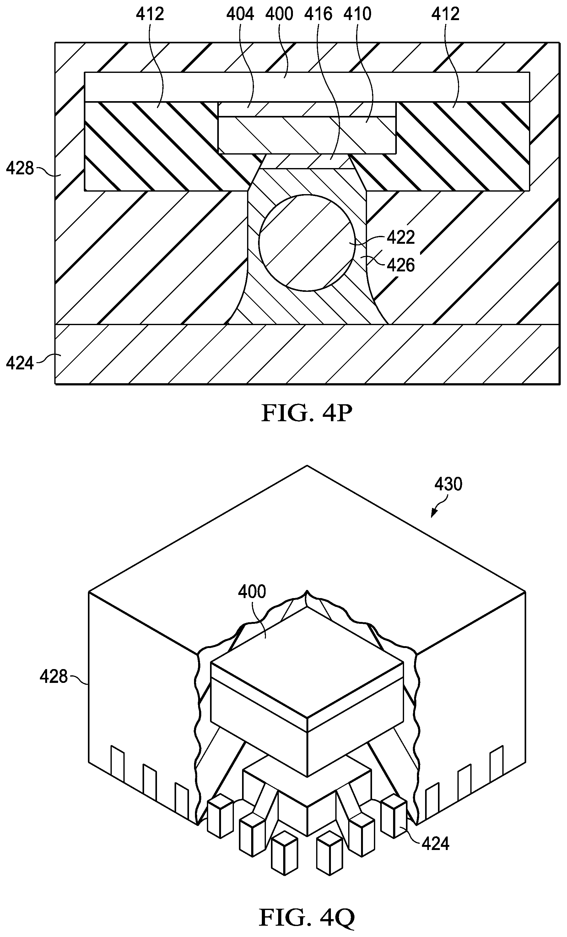 Patent US12100678 Figure 15 – Conductive members for die attach in flip chip packages