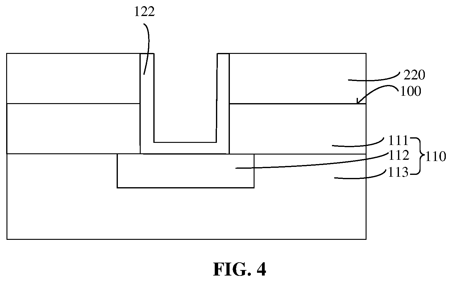 Patent US12100680 Figure 4 – Semiconductor structure and method for preparing same
