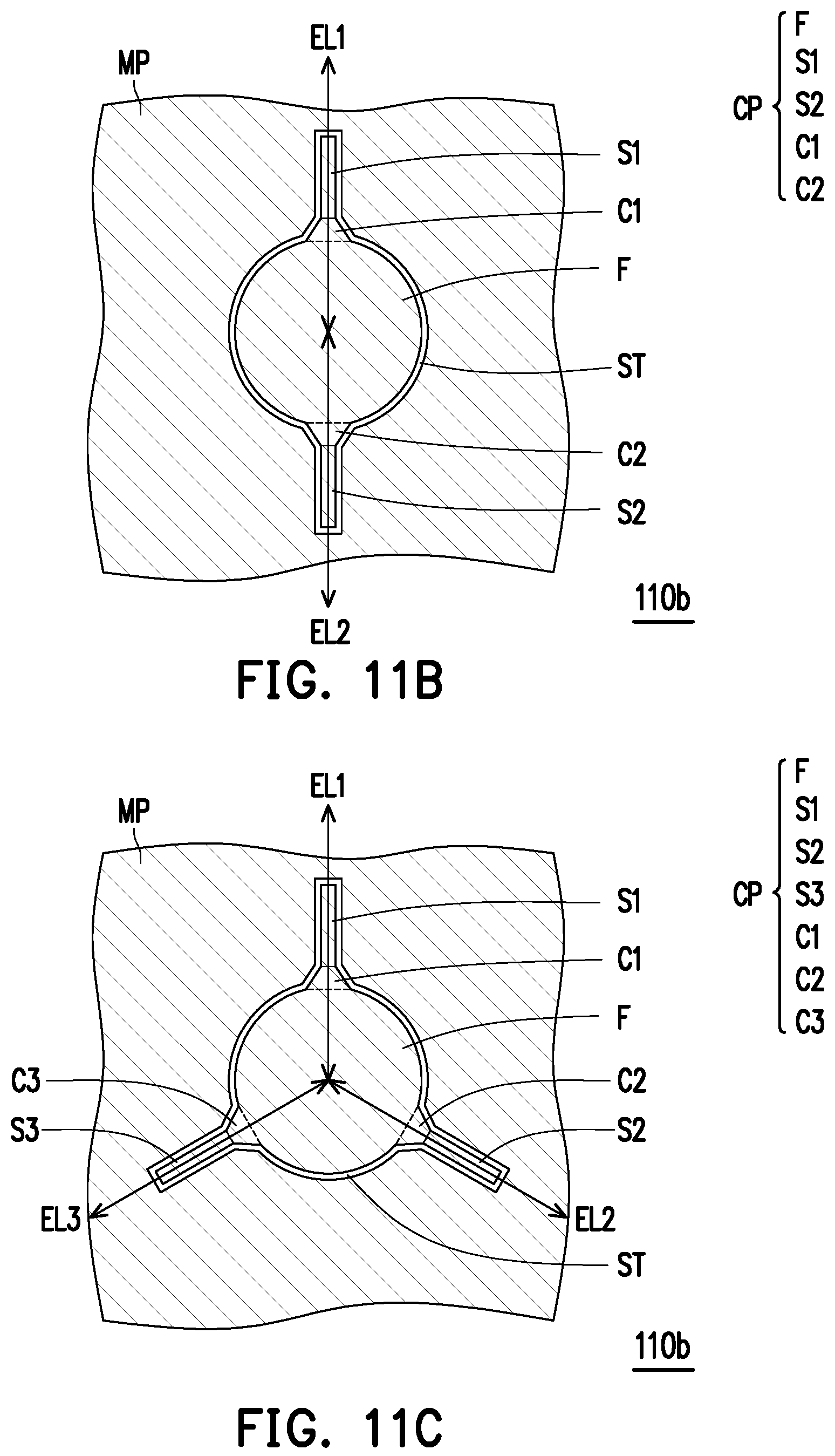 Patent US12100682 Figure 9 – Package structure with conductive patterns in a redistribution layer