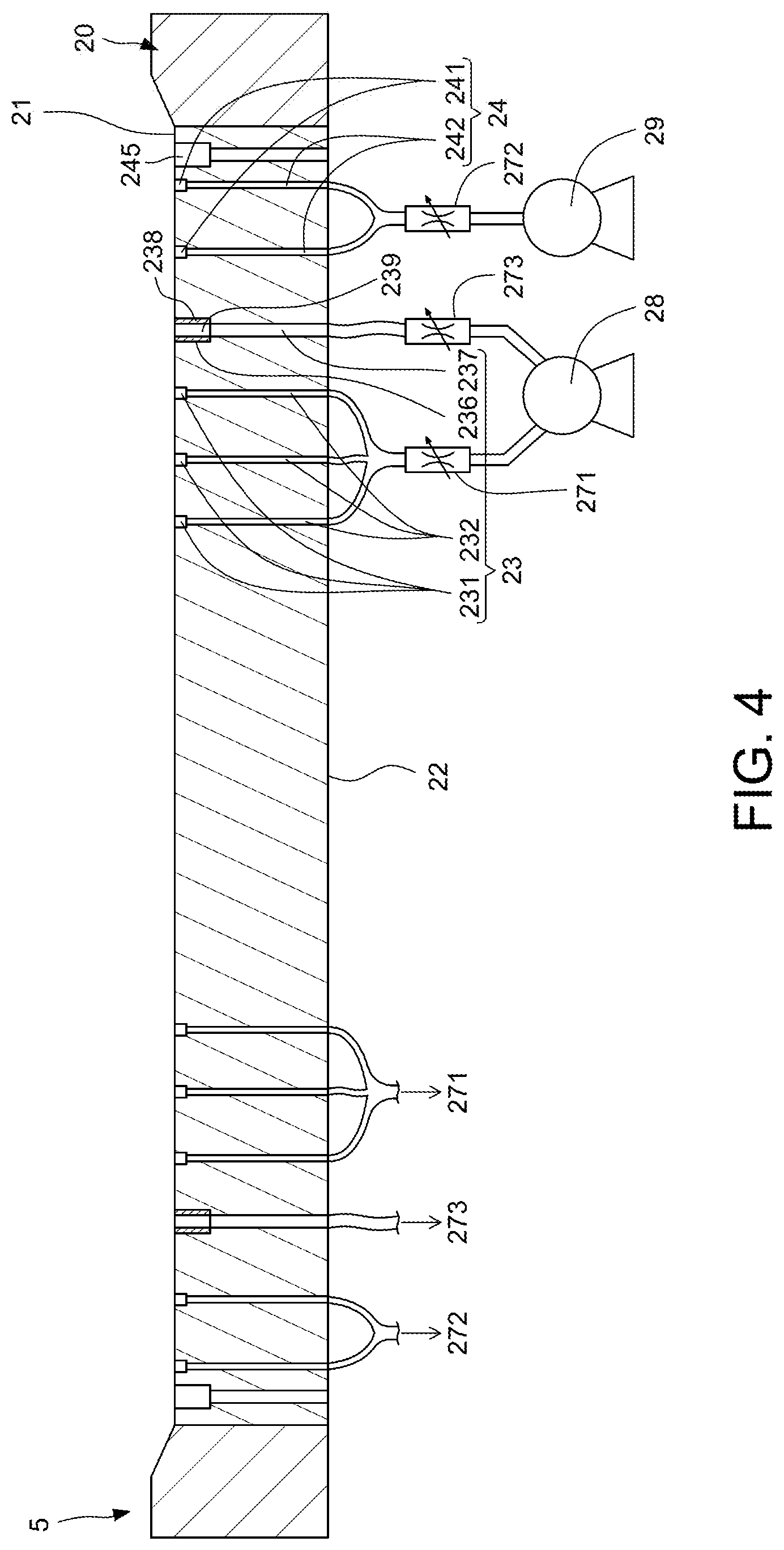 Patent US12100686 Figure 4 – Method for manufacturing semiconductor package structure and semiconductor manufacturing apparatus
