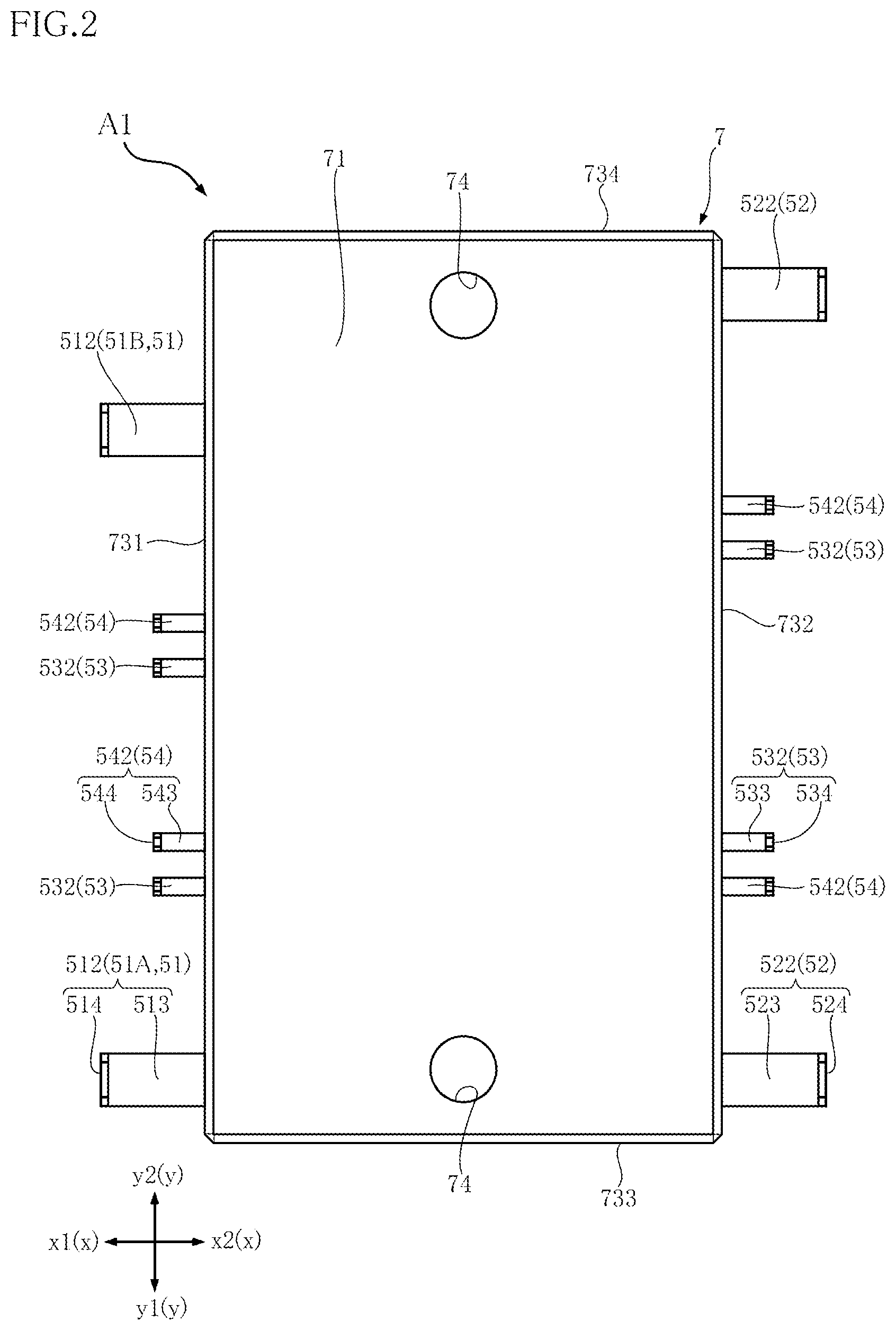Patent US12100688 Figure 2 – Semiconductor device