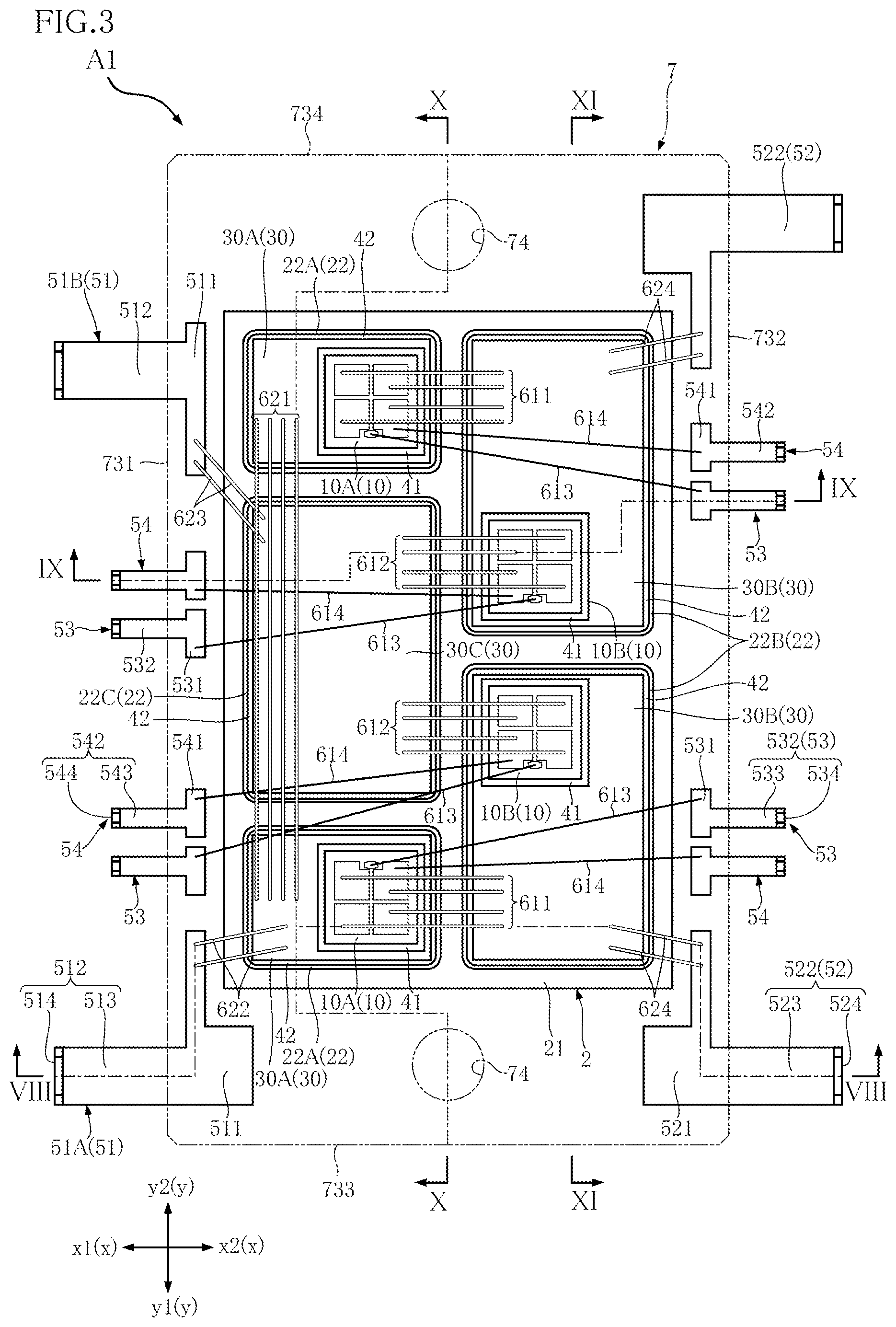 Patent US12100688 Figure 3 – Semiconductor device