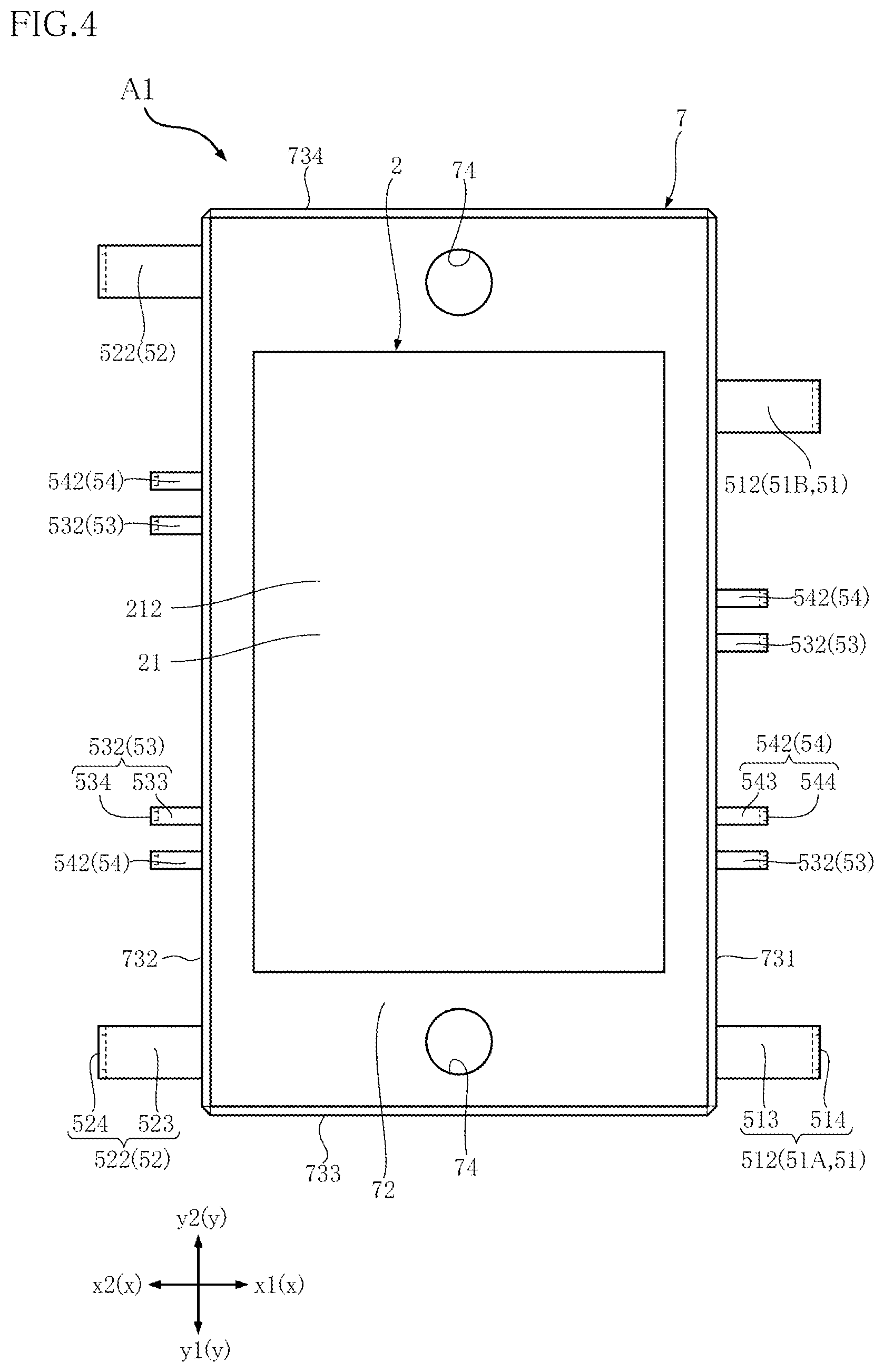 Patent US12100688 Figure 4 – Semiconductor device