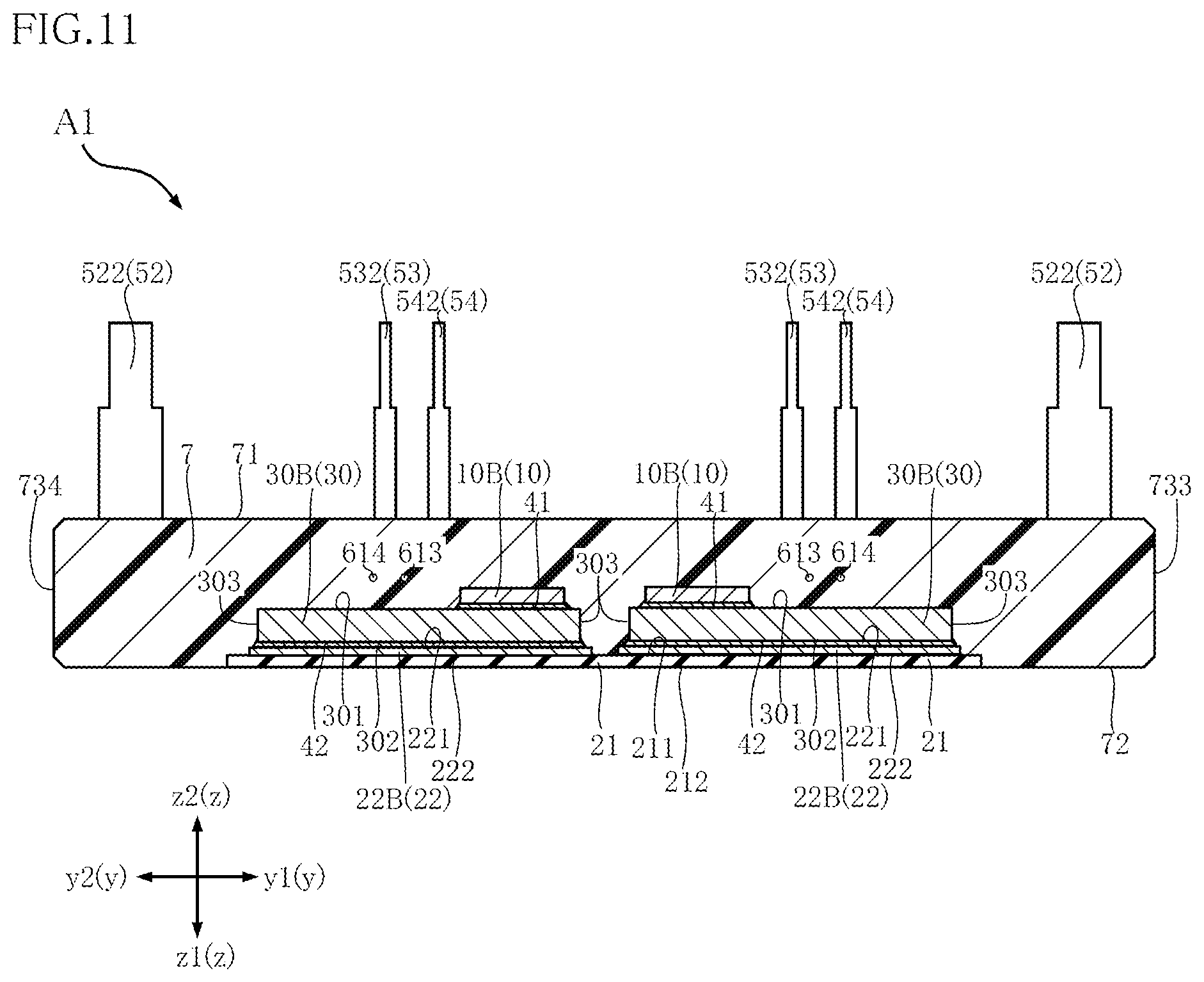 Patent US12100688 Figure 8 – Semiconductor device