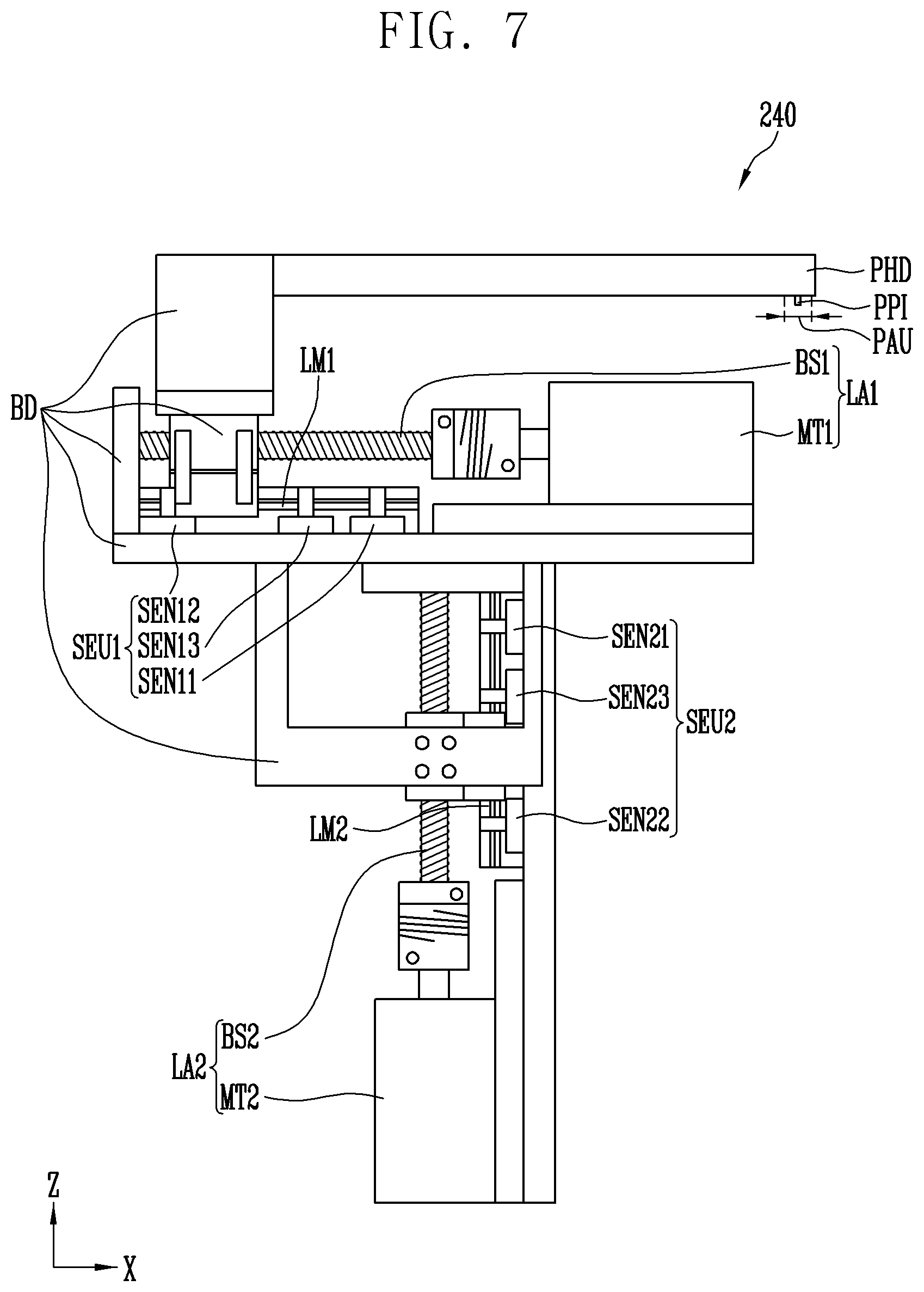 Patent US12100689 Figure 7 – Apparatus and method for manufacturing light-emitting display device