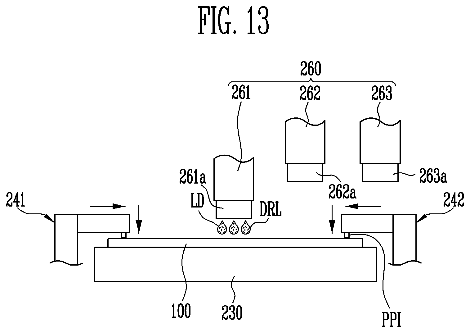 Patent US12100689 Figure 18 – Apparatus and method for manufacturing light-emitting display device