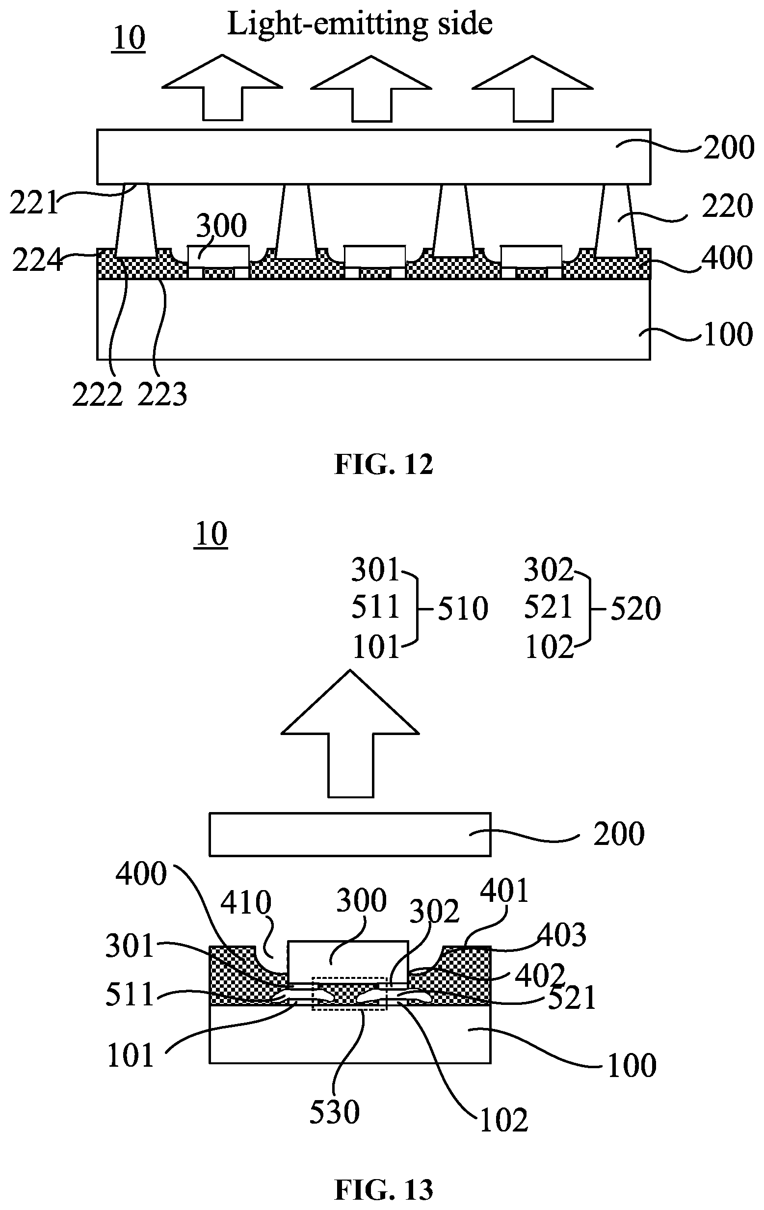 Patent US12100692 Figure 6 – Display panel, preparation method thereof and display device