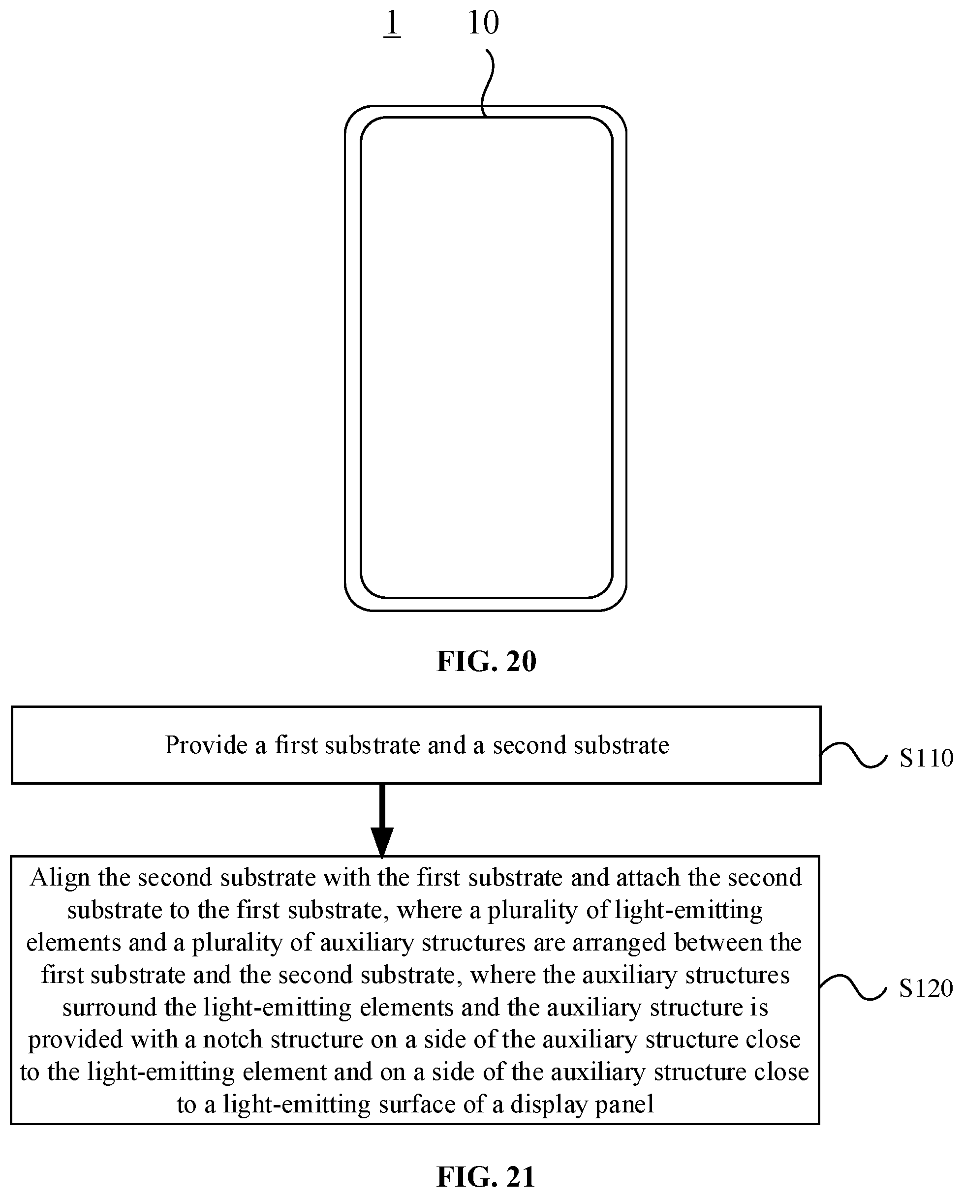 Patent US12100692 Figure 10 – Display panel, preparation method thereof and display device