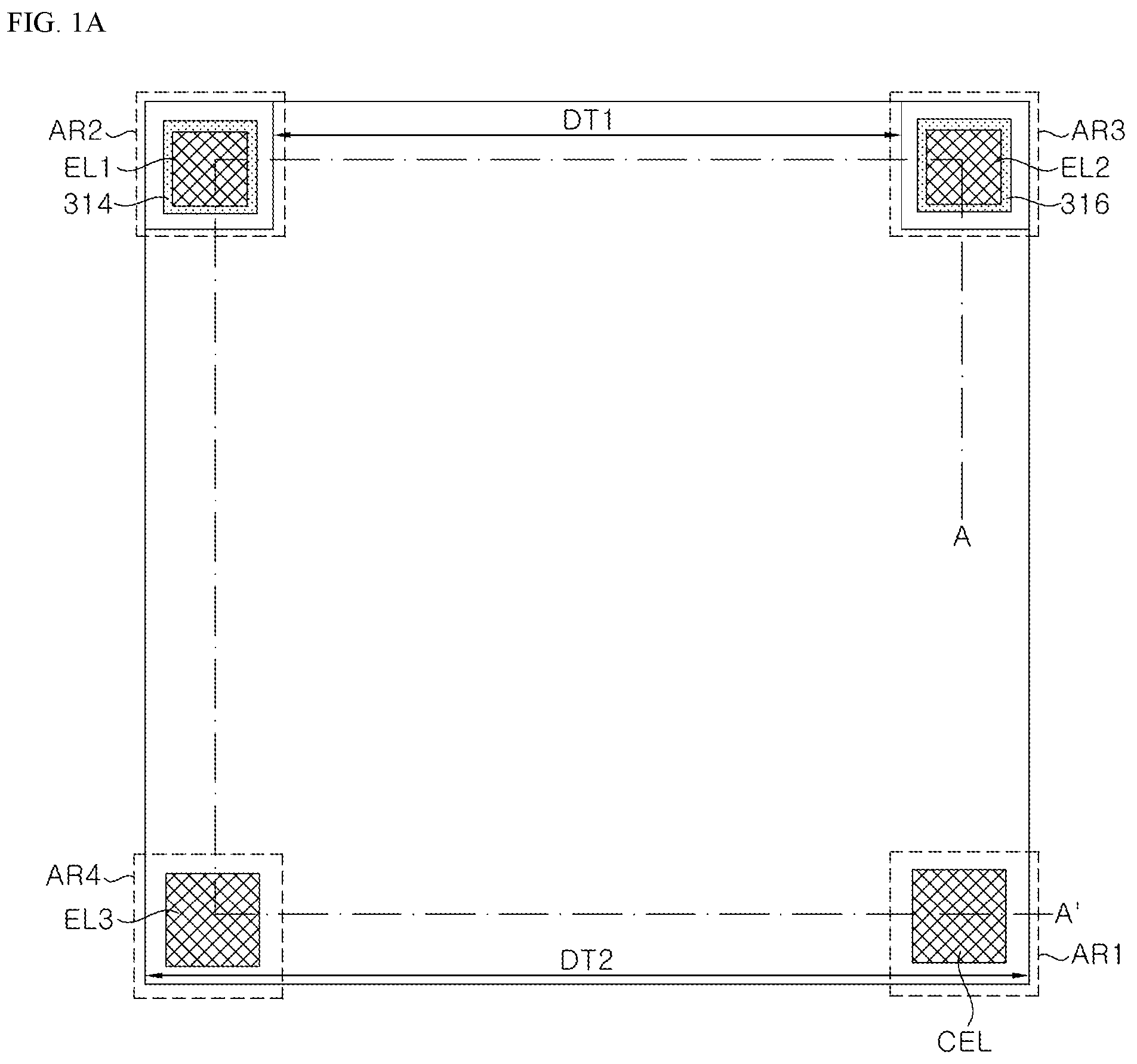 Patent US12100695 Figure 1 – Light emitting device including multiple light emitting parts