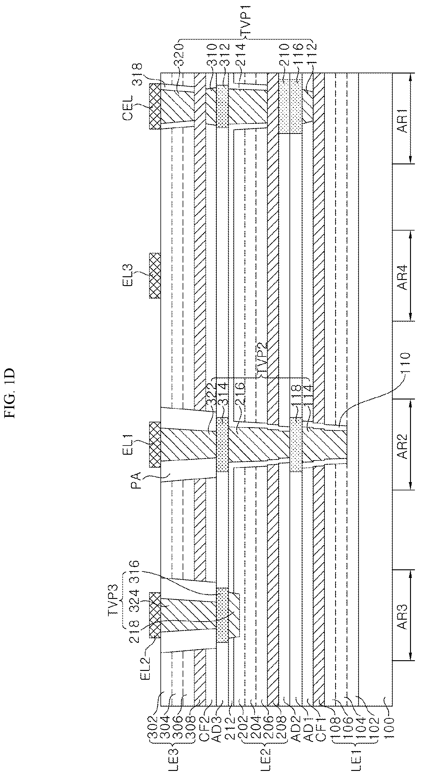 Patent US12100695 Figure 4 – Light emitting device including multiple light emitting parts