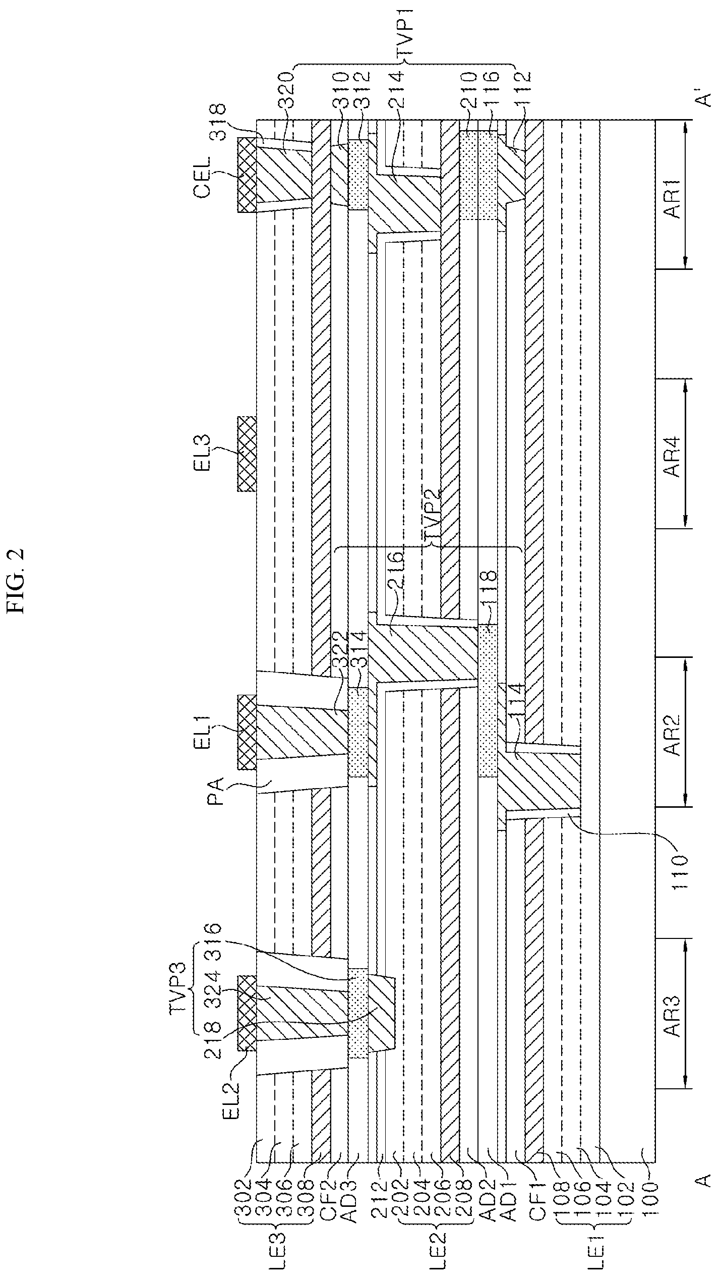 Patent US12100695 Figure 5 – Light emitting device including multiple light emitting parts