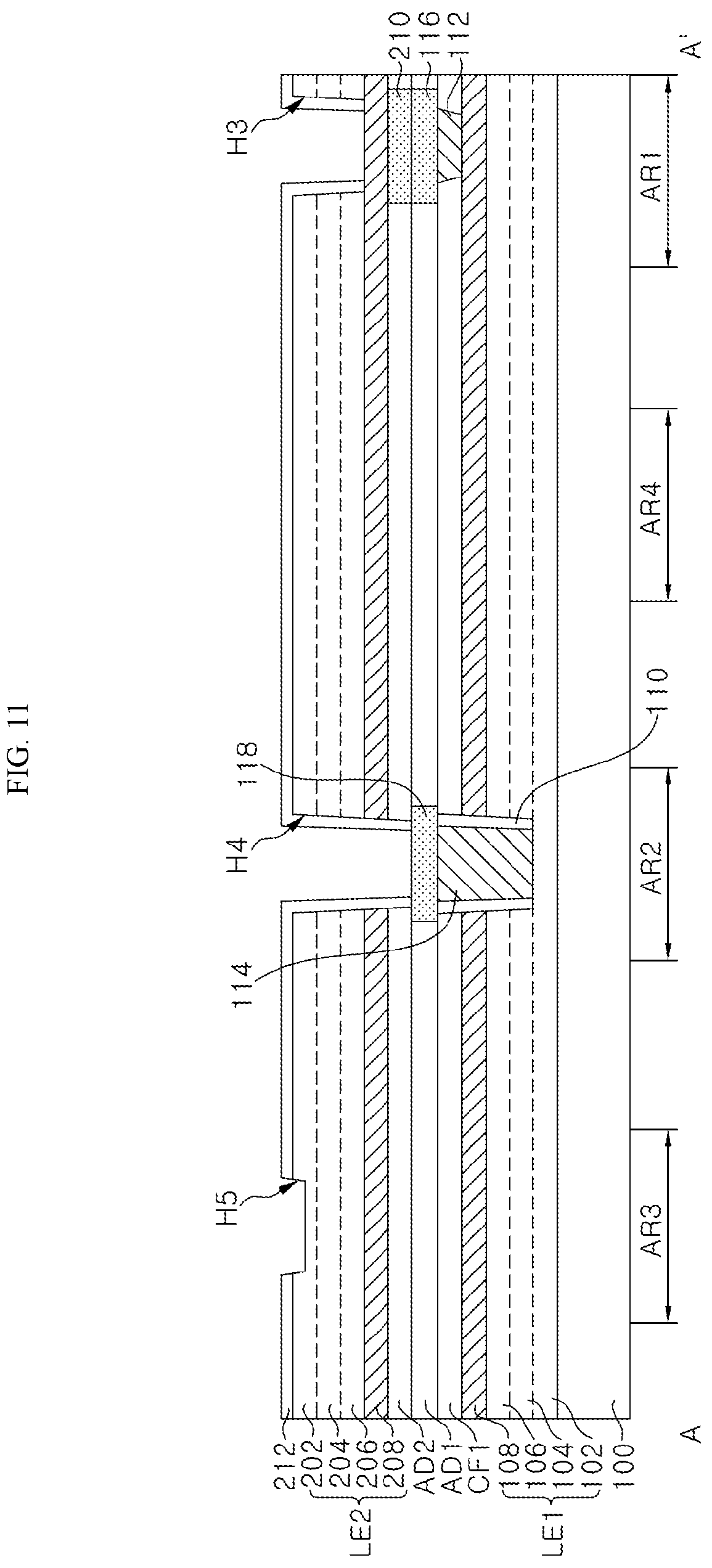Patent US12100695 Figure 14 – Light emitting device including multiple light emitting parts