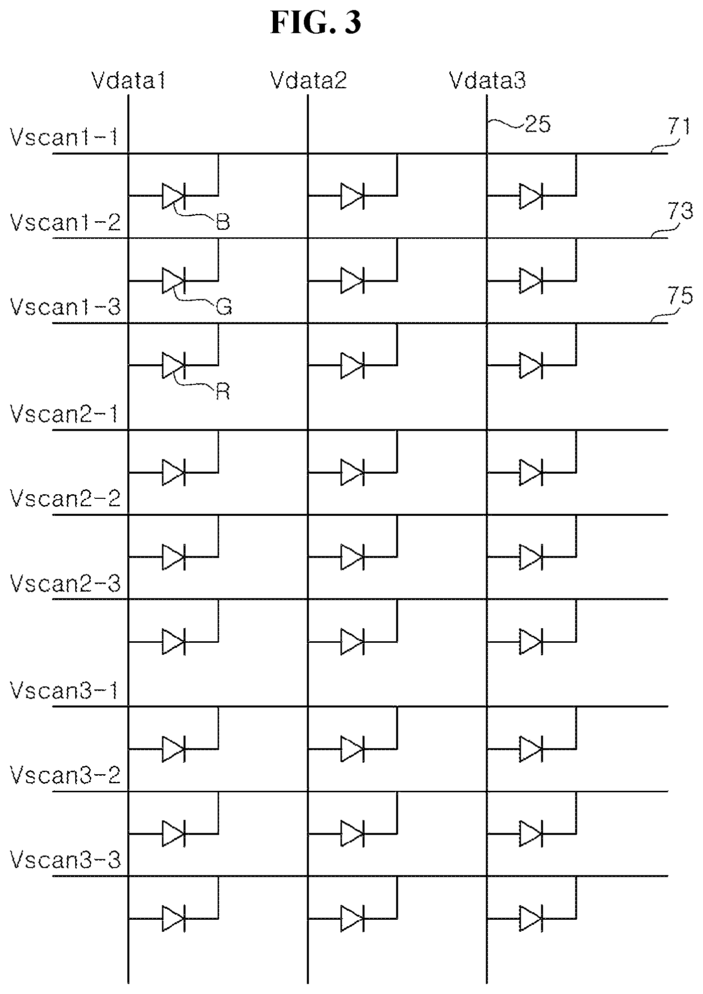 Patent US12100696 Figure 3 – Light emitting diode for display and display apparatus having the same