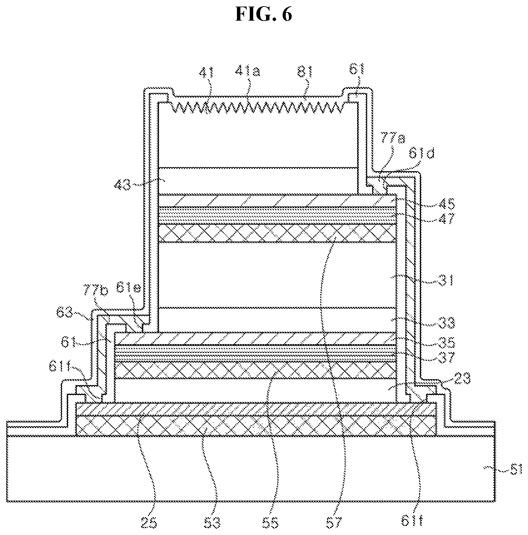 Patent US12100696 Figure 5 – Light emitting diode for display and display apparatus having the same