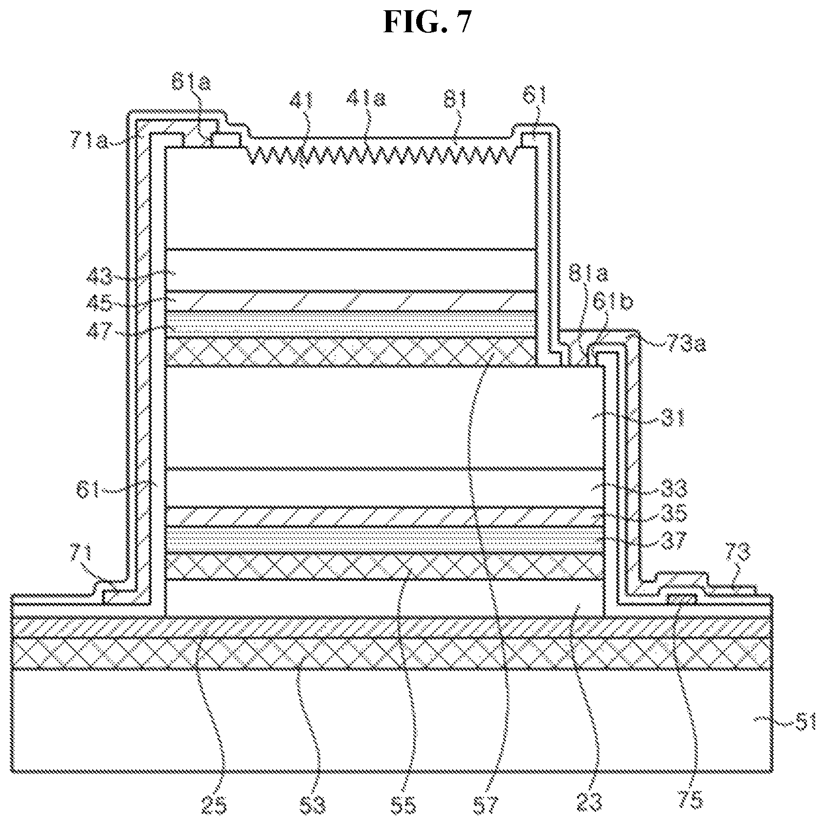 Patent US12100696 Figure 6 – Light emitting diode for display and display apparatus having the same