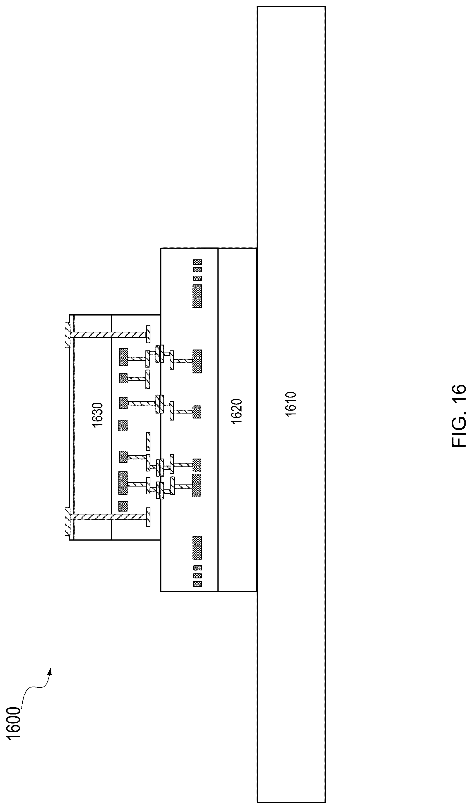 Patent US12100701 Figure 16 – Hybrid system including photonic and electronic integrated circuits and cooling plate