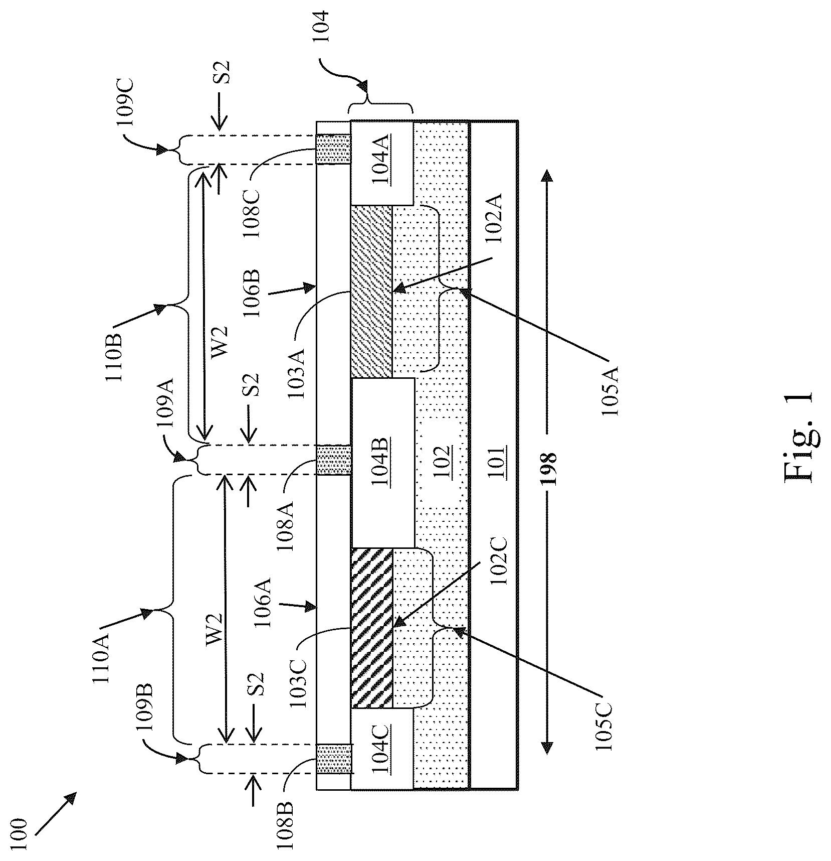 Patent US12100702 Figure 1 – Method of making semiconductor device electrostatic discharge diode