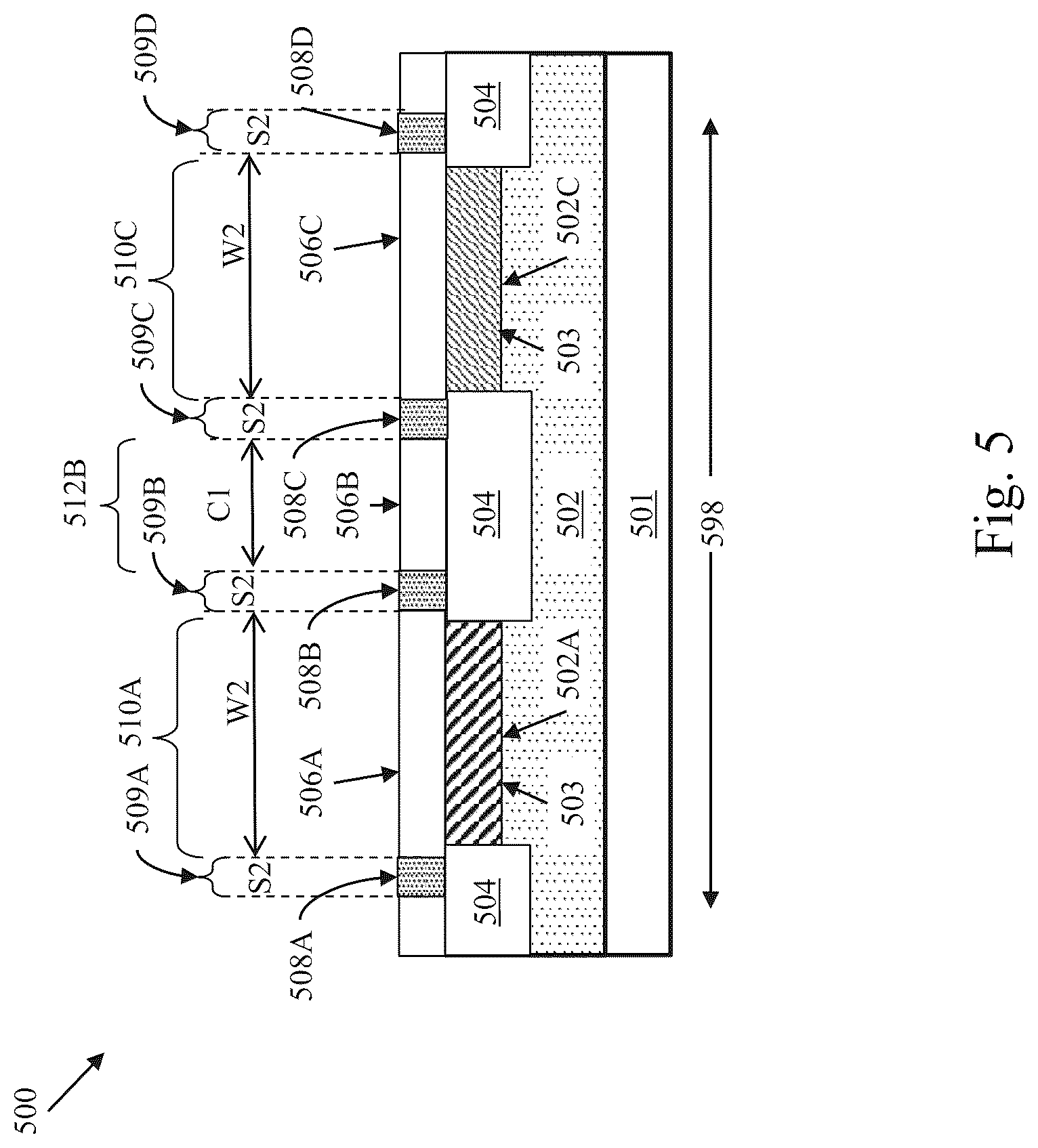 Patent US12100702 Figure 5 – Method of making semiconductor device electrostatic discharge diode
