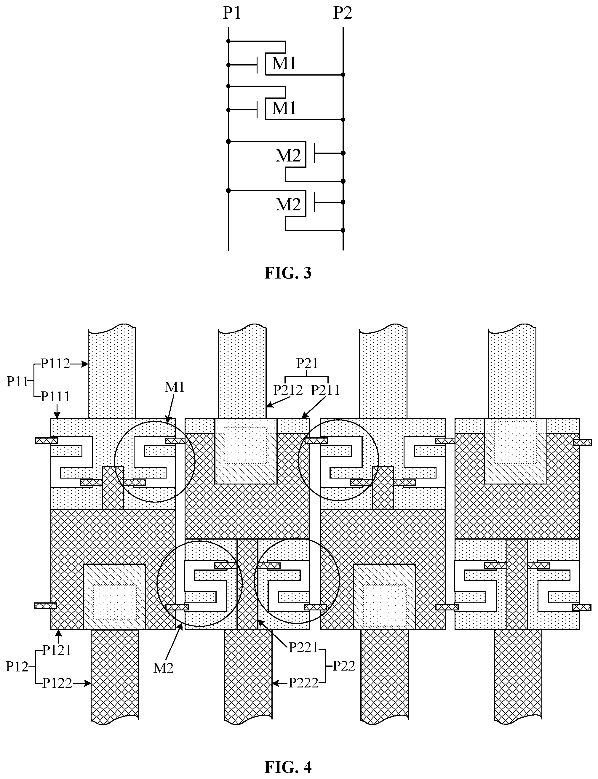 Patent US12100703 Figure 2 – Electrostatic protection circuit and manufacturing method thereof, array substrate and display device