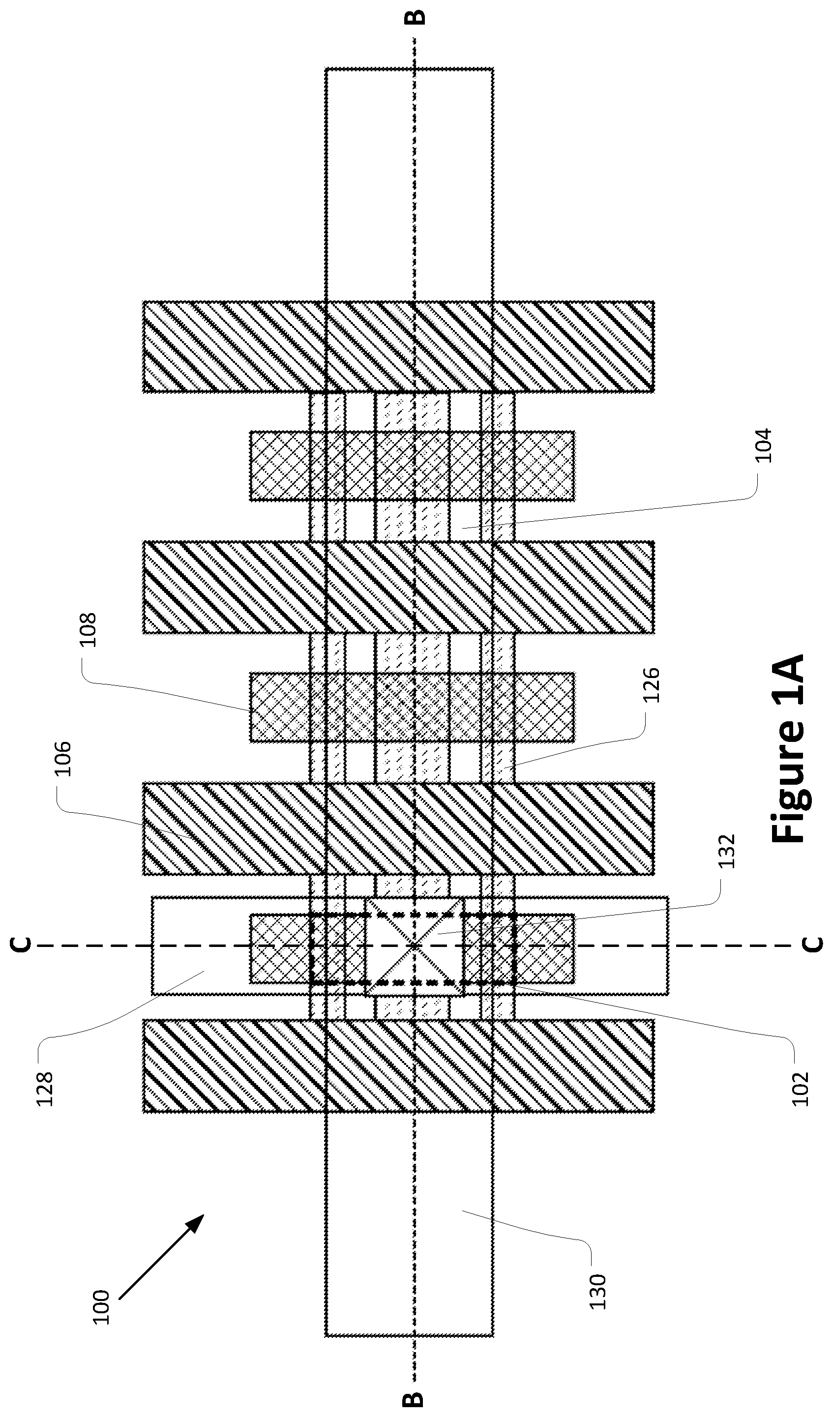 Patent US12100705 Figure 1 – Deep trench via for three-dimensional integrated circuit