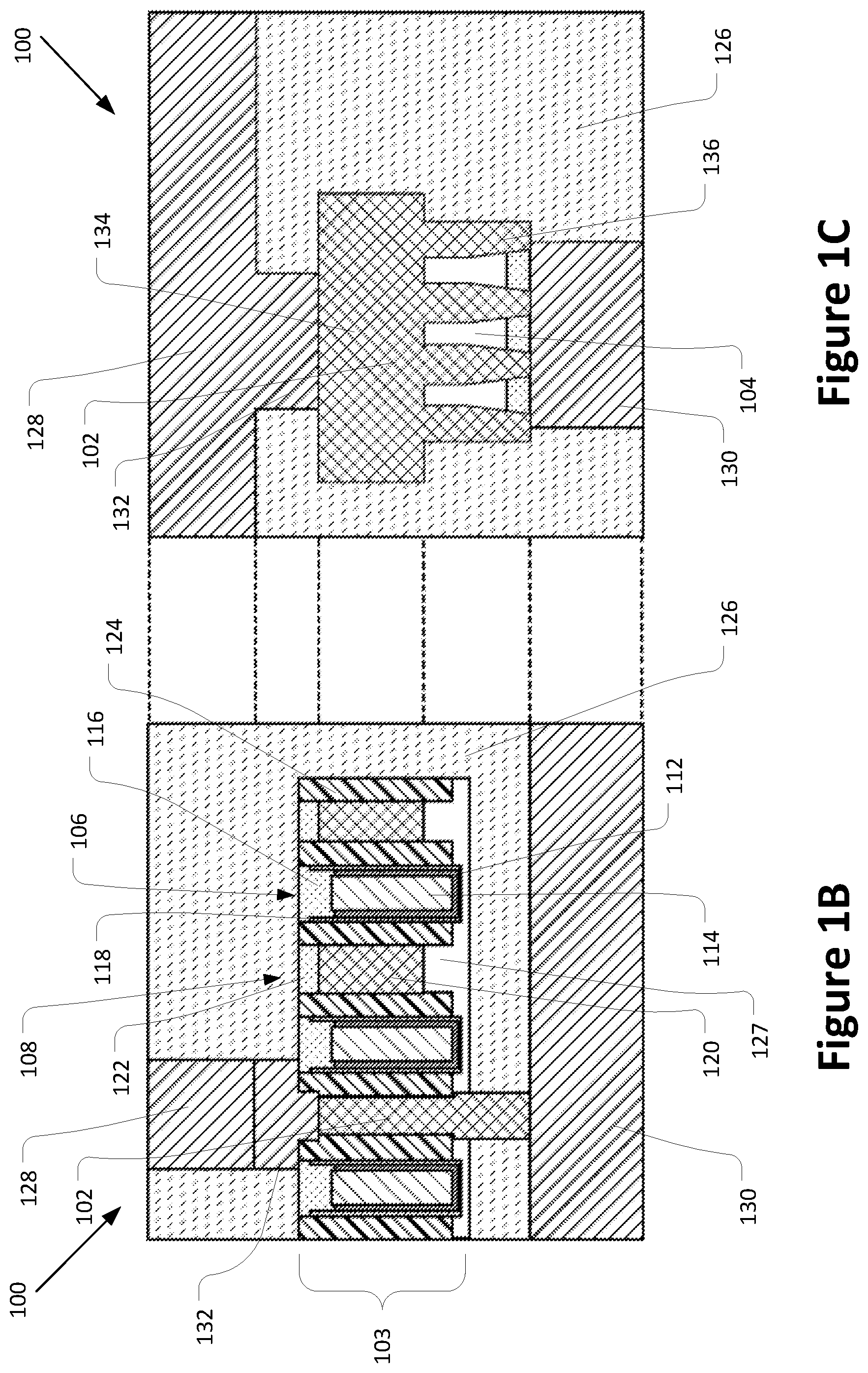 Patent US12100705 Figure 2 – Deep trench via for three-dimensional integrated circuit
