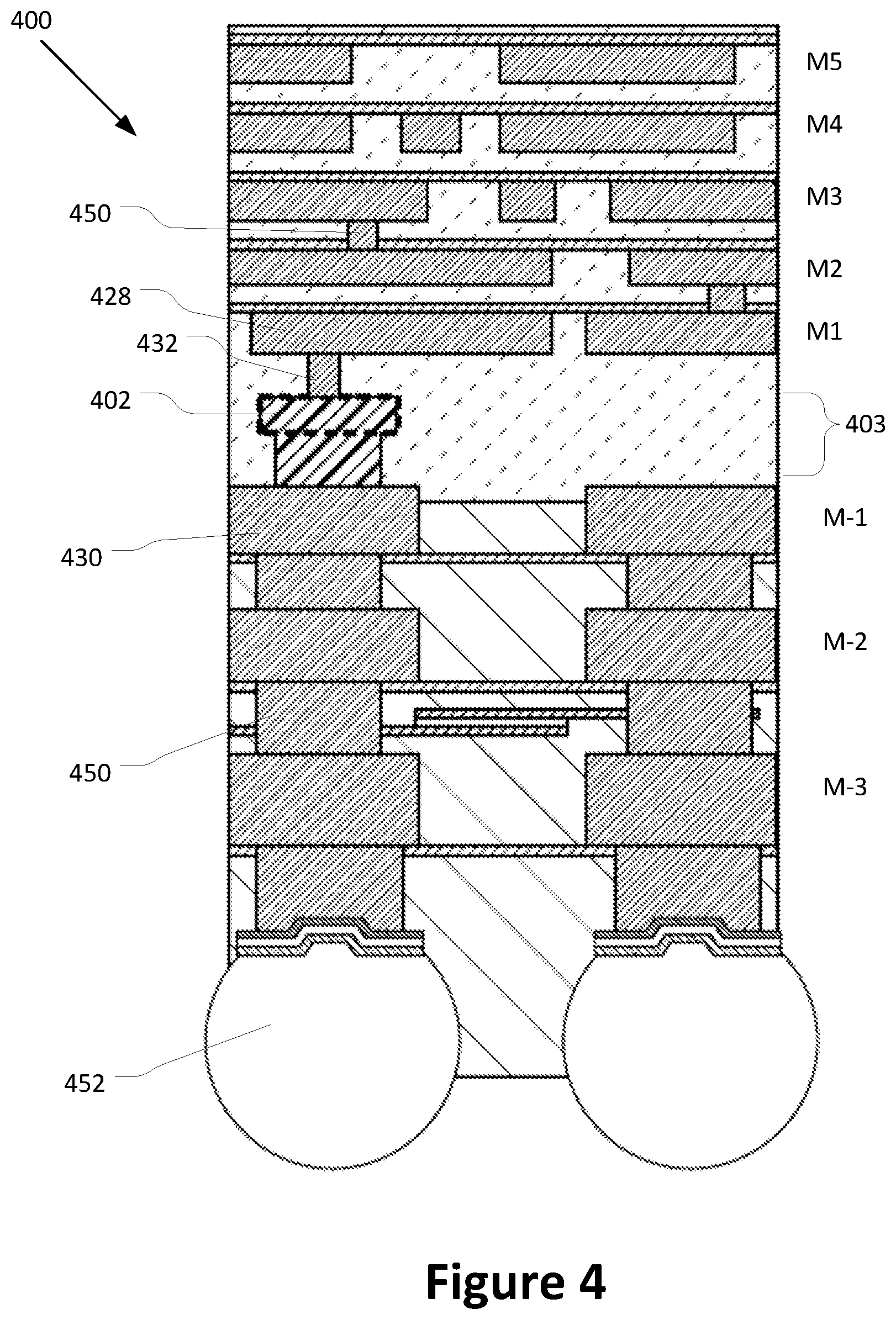 Patent US12100705 Figure 7 – Deep trench via for three-dimensional integrated circuit