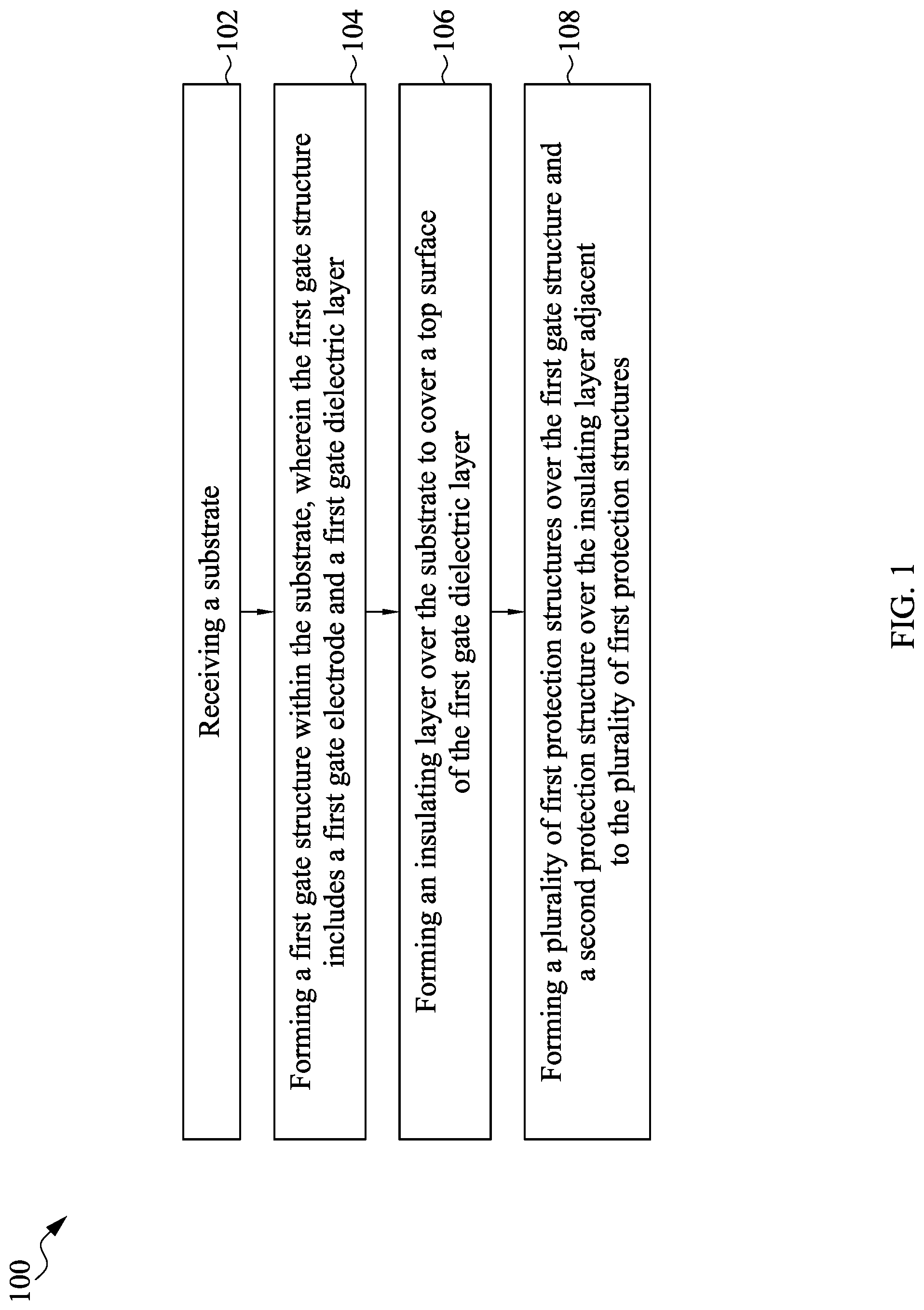 Patent US12100706 Figure 1 – Semiconductor structure and method of forming thereof
