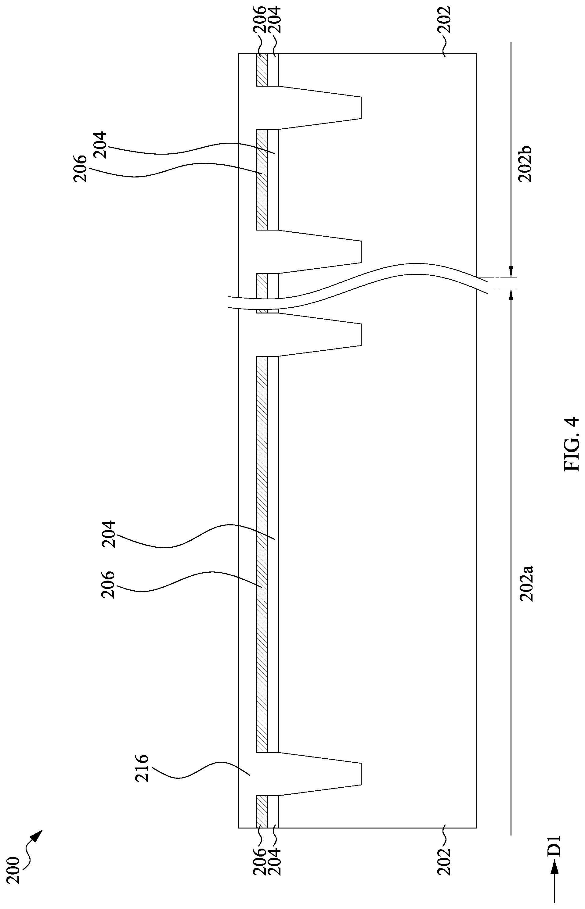 Patent US12100706 Figure 4 – Semiconductor structure and method of forming thereof