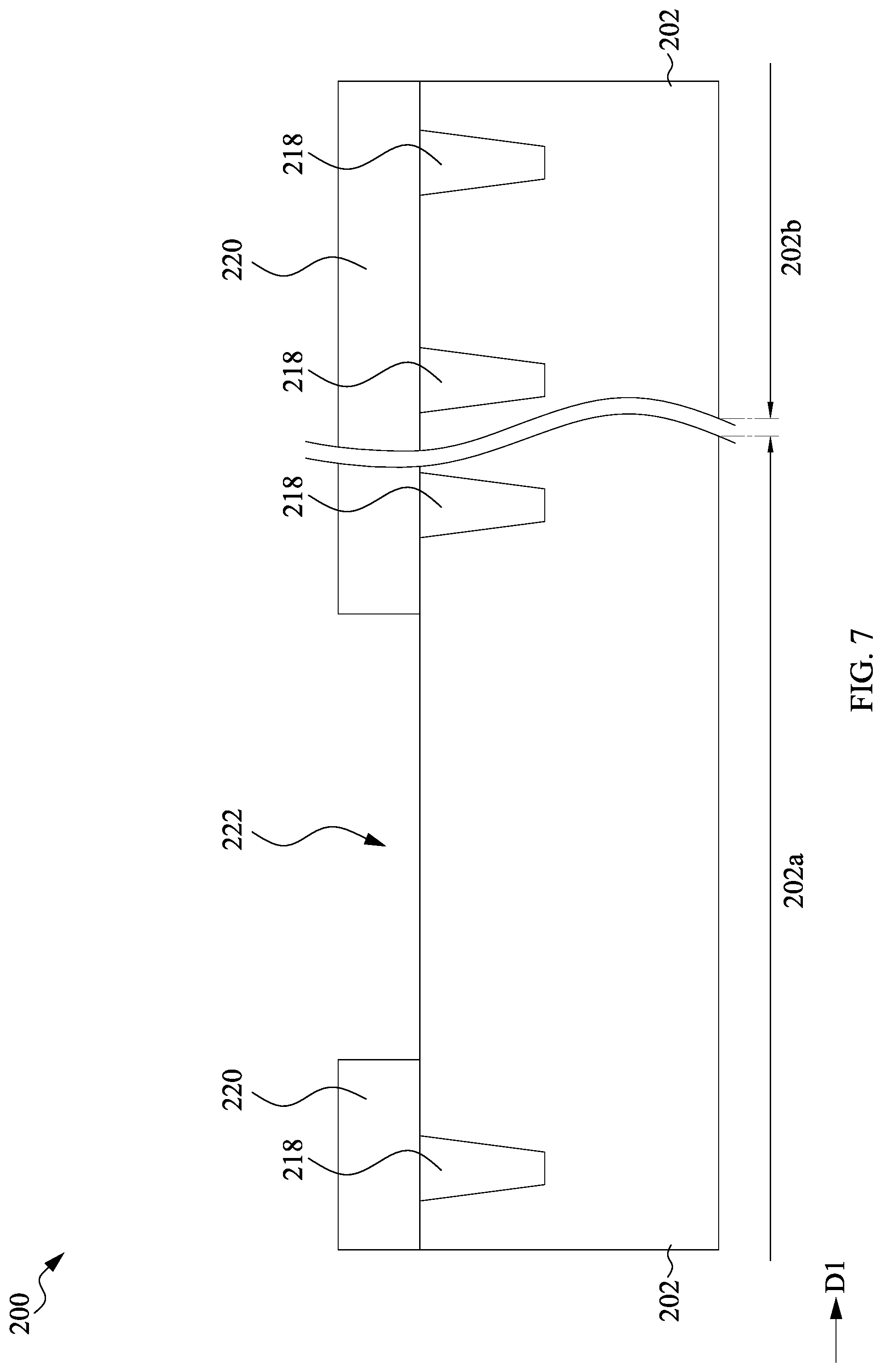Patent US12100706 Figure 7 – Semiconductor structure and method of forming thereof