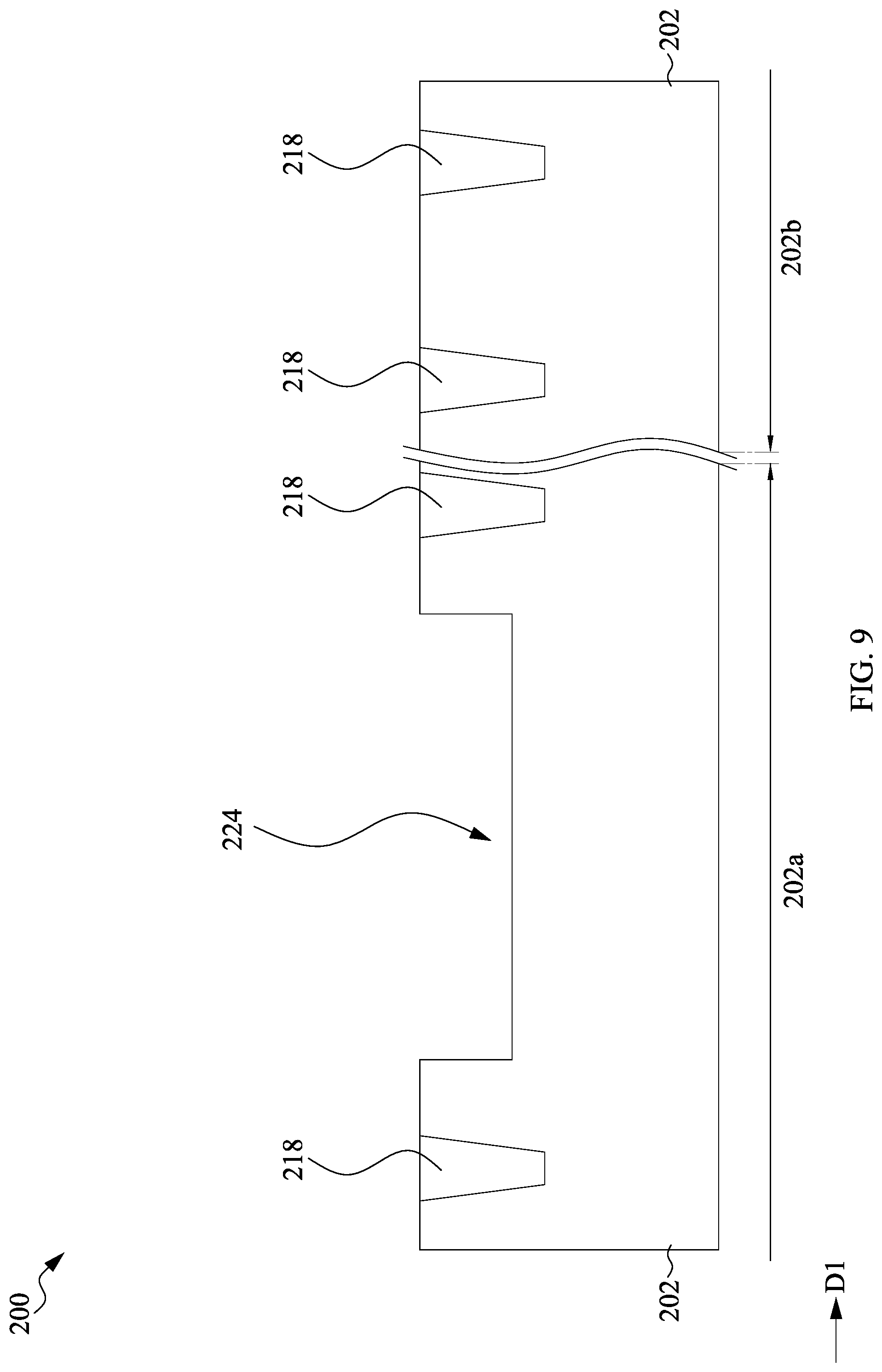 Patent US12100706 Figure 9 – Semiconductor structure and method of forming thereof