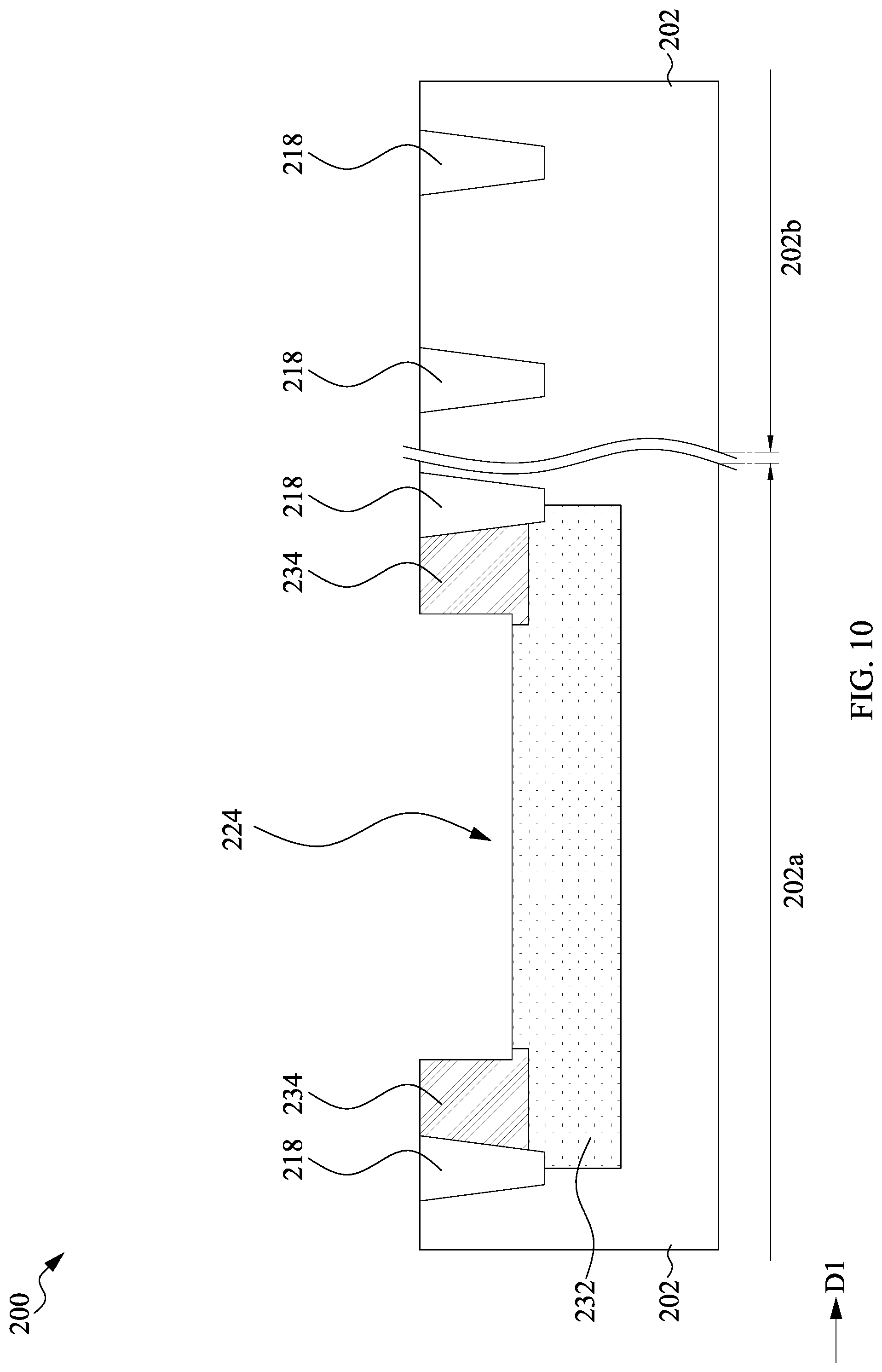 Patent US12100706 Figure 10 – Semiconductor structure and method of forming thereof