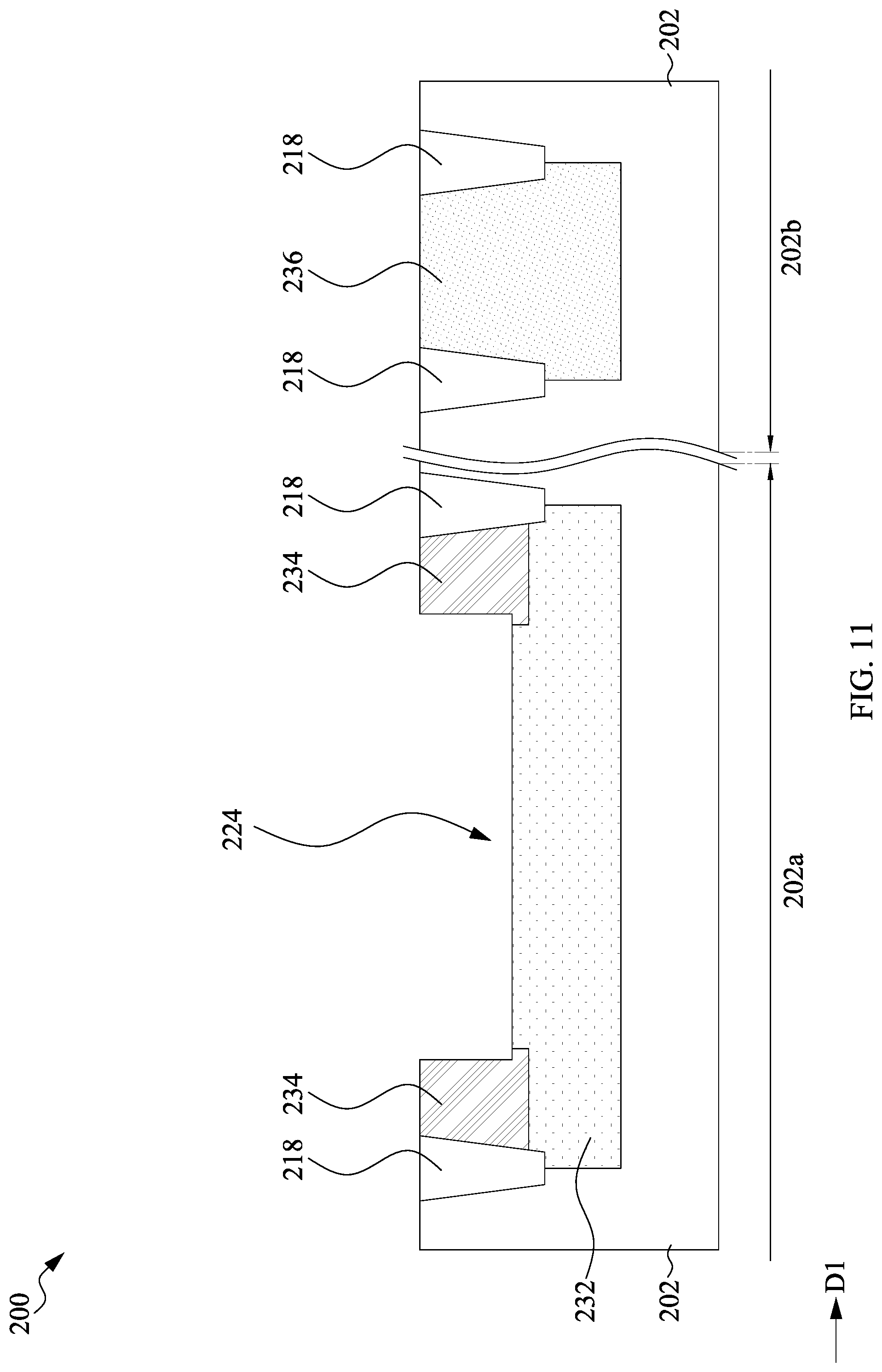 Patent US12100706 Figure 11 – Semiconductor structure and method of forming thereof
