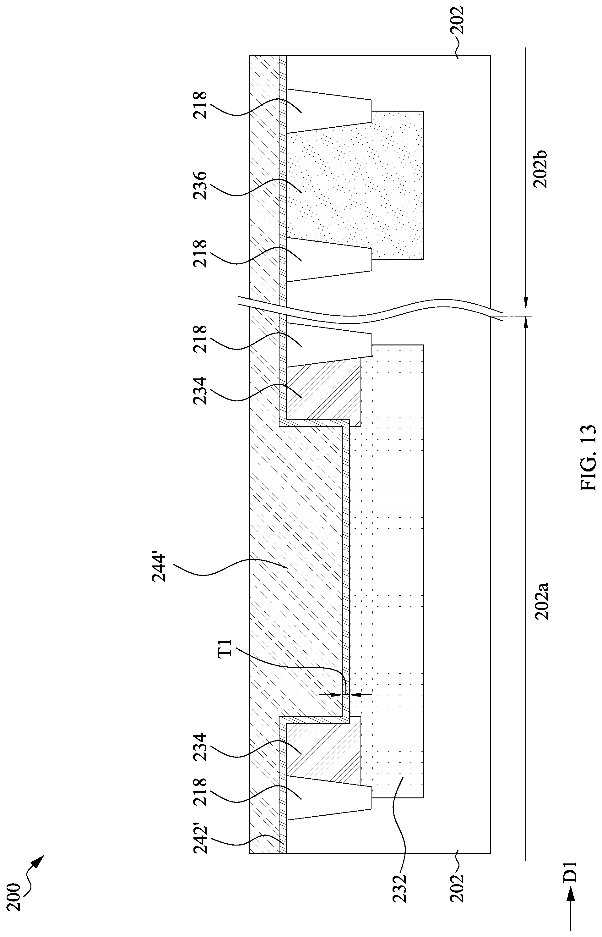 Patent US12100706 Figure 13 – Semiconductor structure and method of forming thereof
