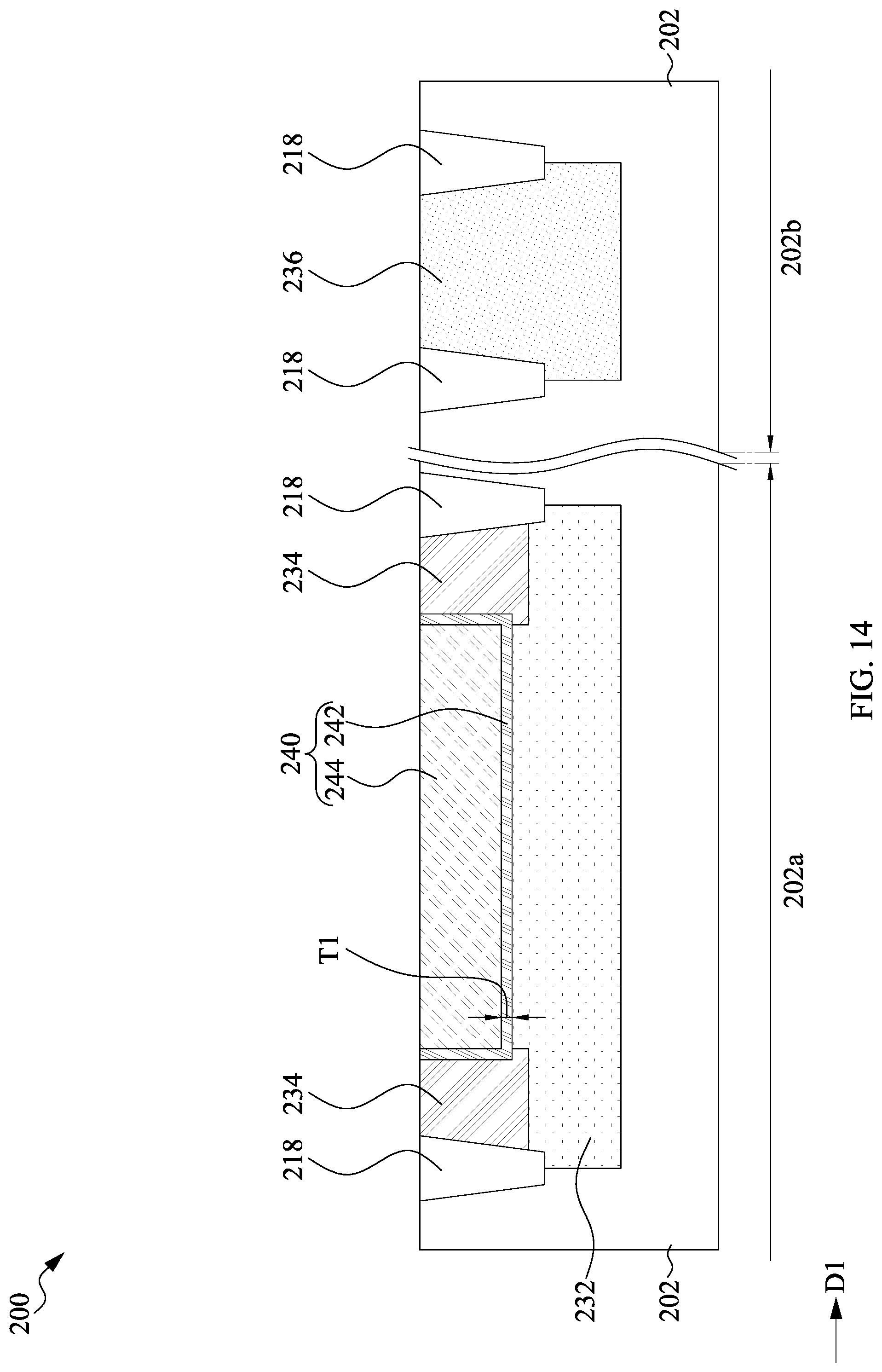 Patent US12100706 Figure 14 – Semiconductor structure and method of forming thereof