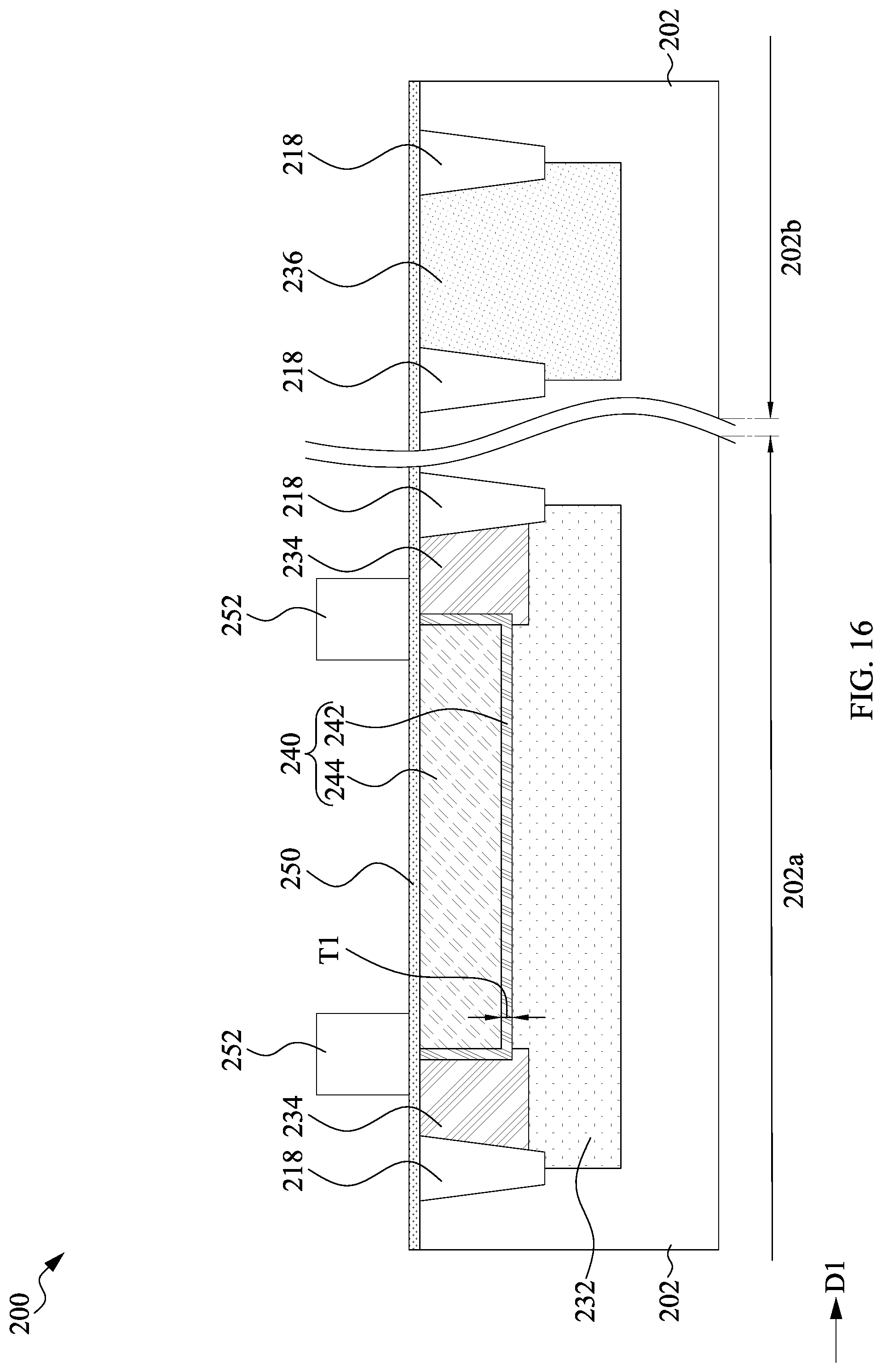 Patent US12100706 Figure 16 – Semiconductor structure and method of forming thereof