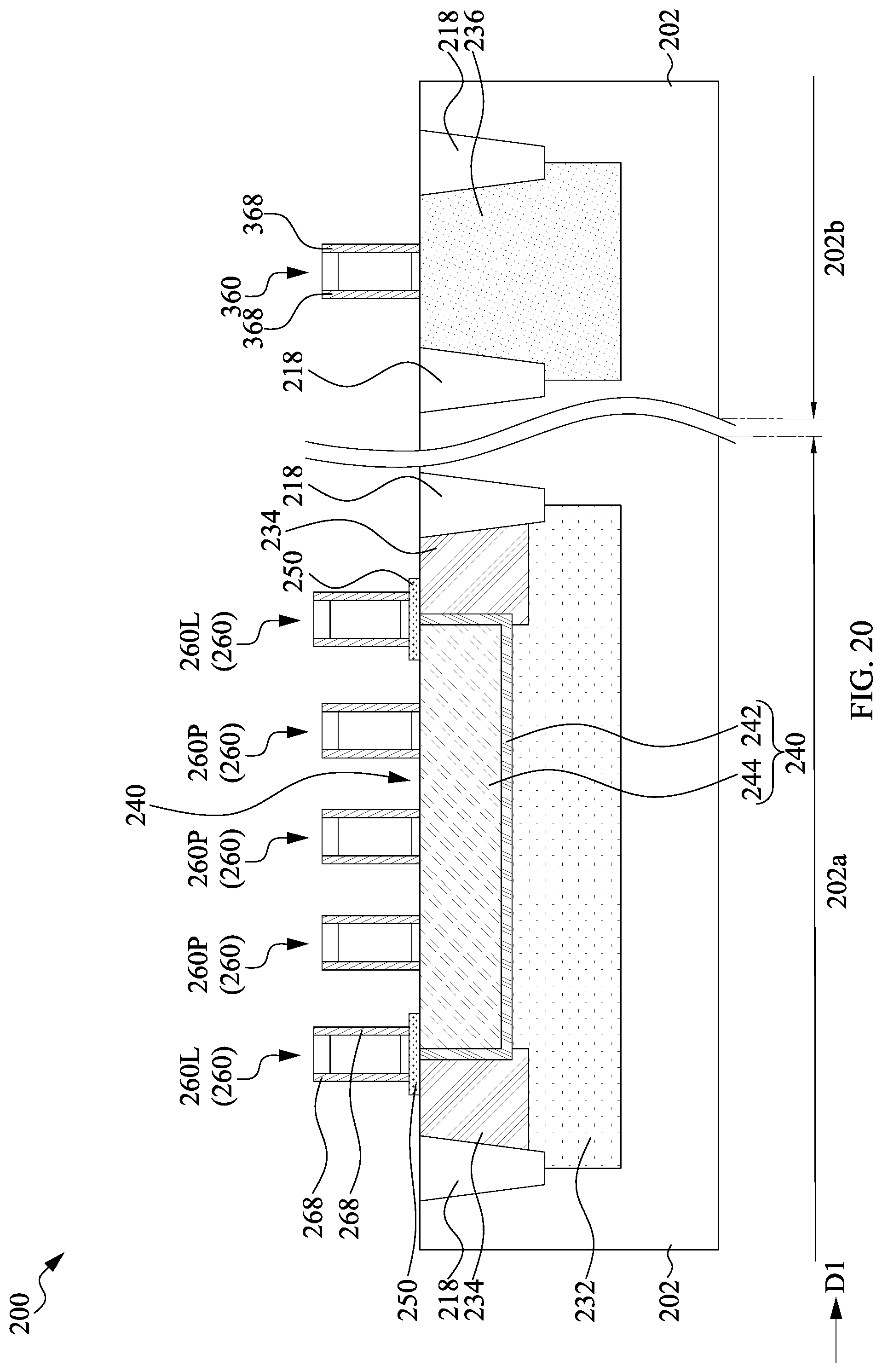Patent US12100706 Figure 20 – Semiconductor structure and method of forming thereof