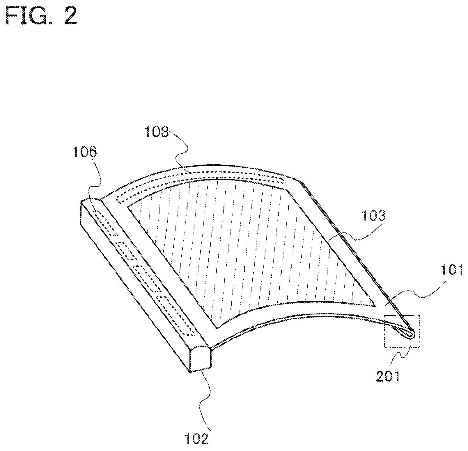 Patent US12100708 Figure 2 – Display device