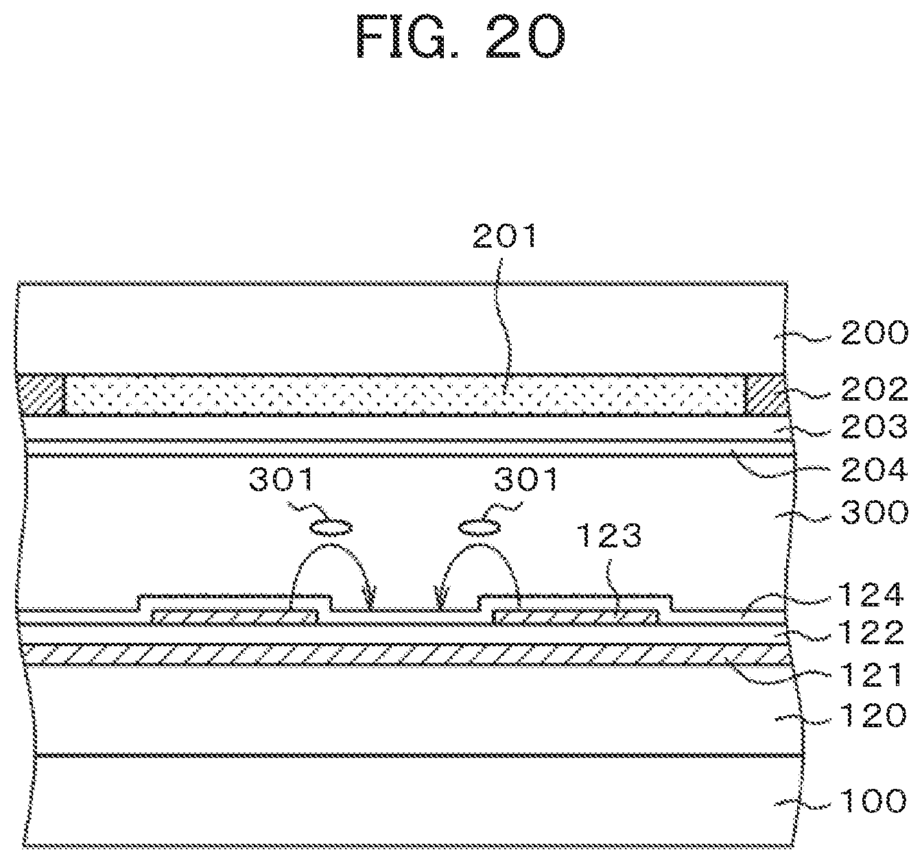 Patent US12100709 Figure 12 – Display device