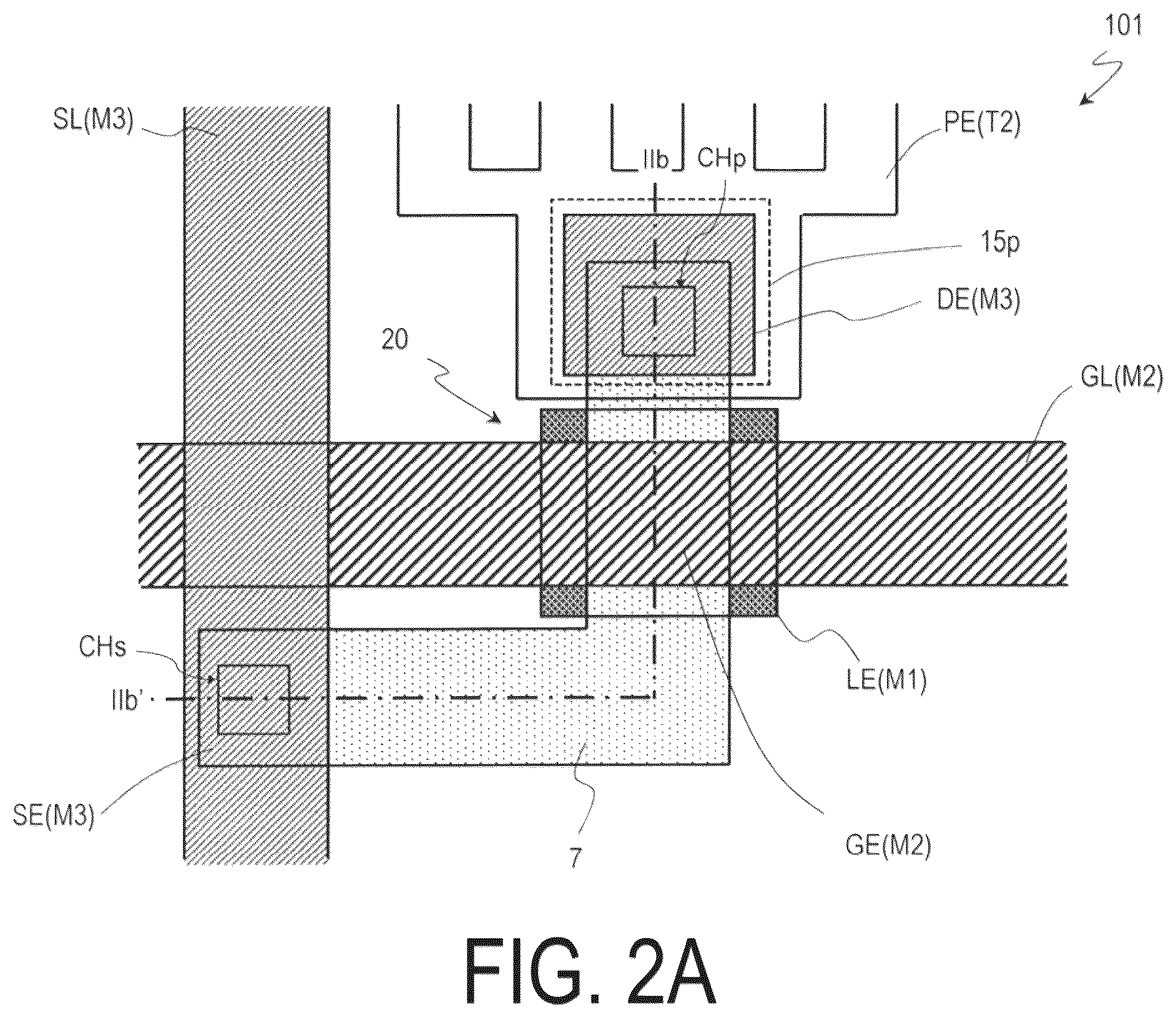 Patent US12100711 Figure 2 – Active matrix substrate and method for manufacturing same