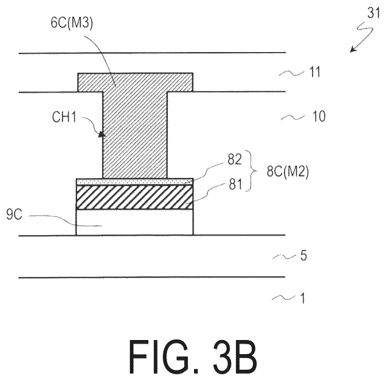 Patent US12100711 Figure 5 – Active matrix substrate and method for manufacturing same