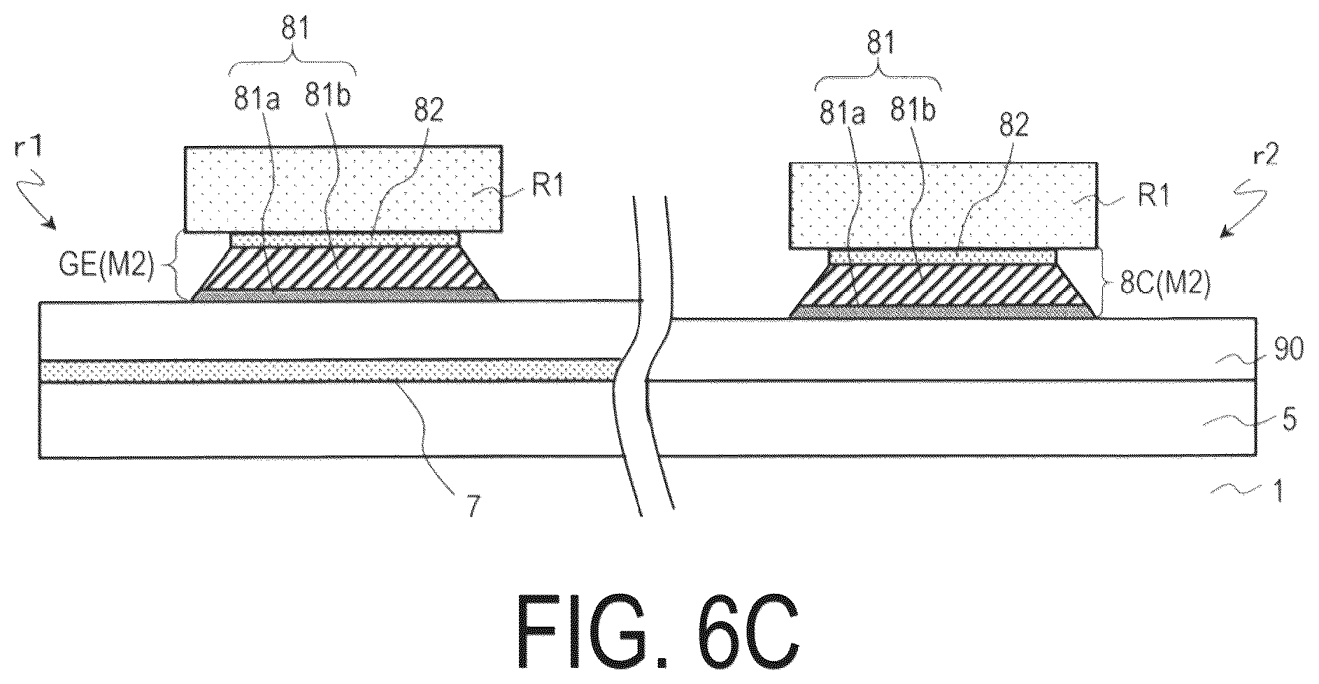 Patent US12100711 Figure 12 – Active matrix substrate and method for manufacturing same