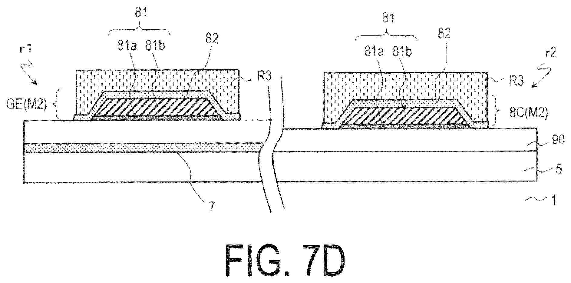 Patent US12100711 Figure 17 – Active matrix substrate and method for manufacturing same