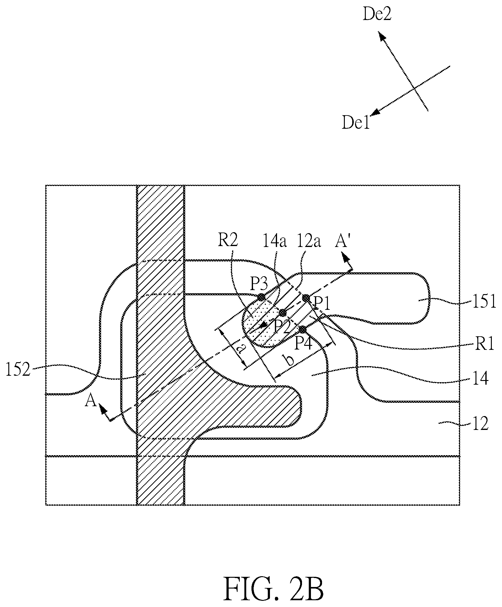 Patent US12100712 Figure 2 – Display with TFT